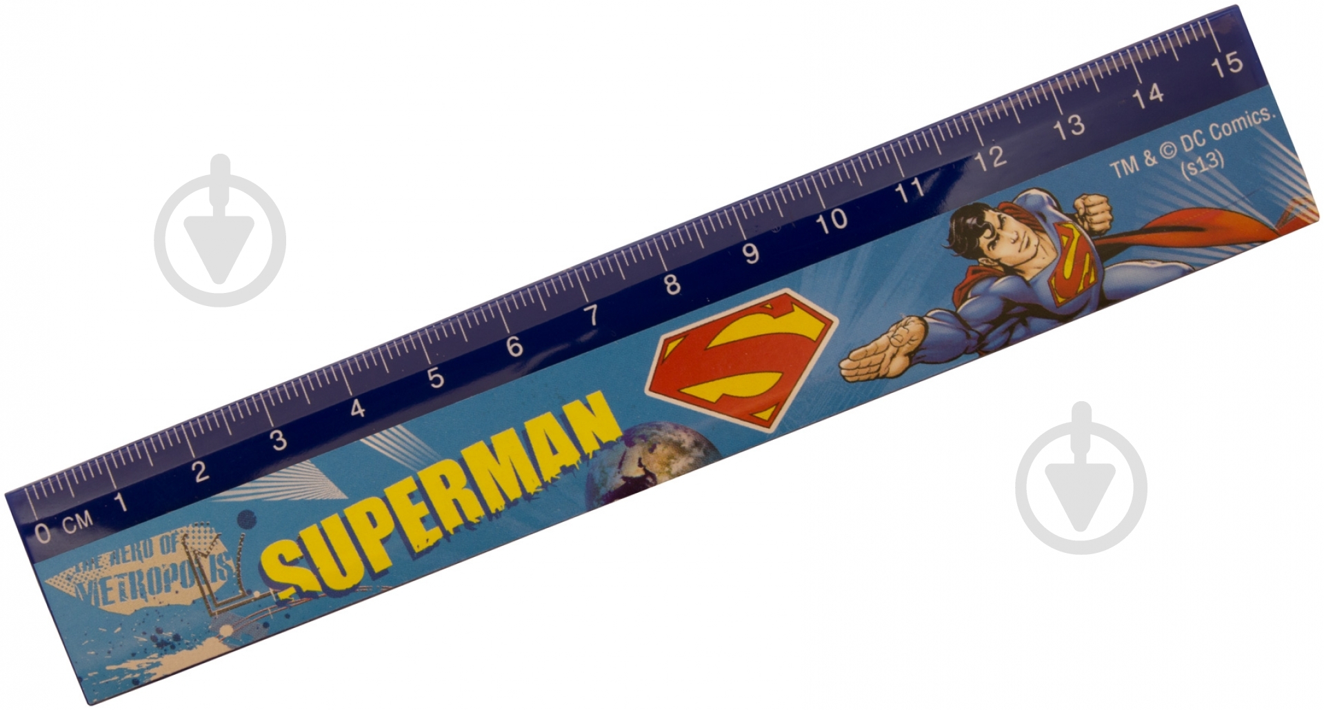 Лінійка Superman 15 см Cool For School - фото 3 Лінійка Superman 15 см Cool For School - фото 3