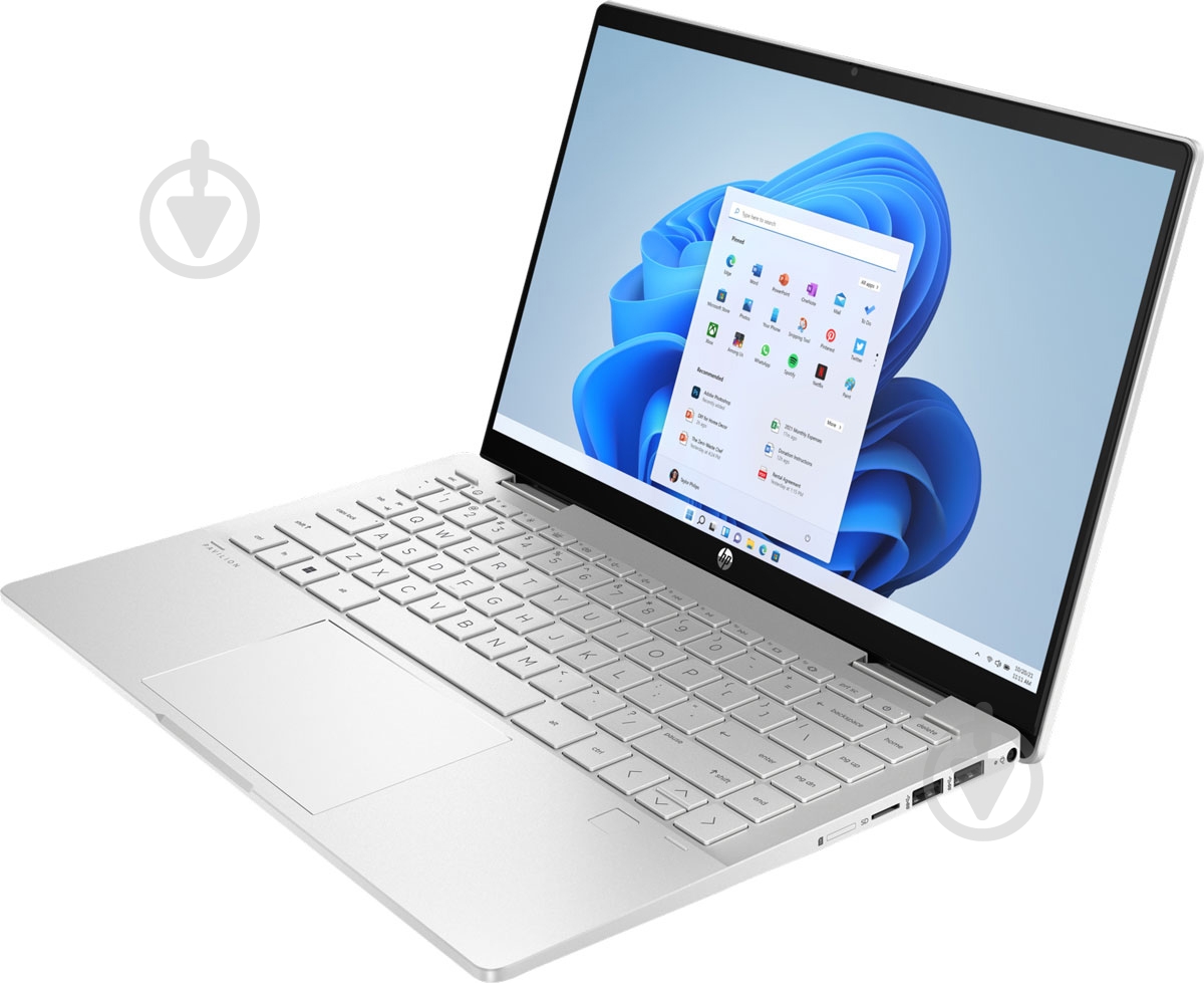 Ноутбук HP Pavilion x360 14" (A0NK3EA) natural silver - фото 3 Ноутбук HP Pavilion x360 14" (A0NK3EA) natural silver - фото 3
