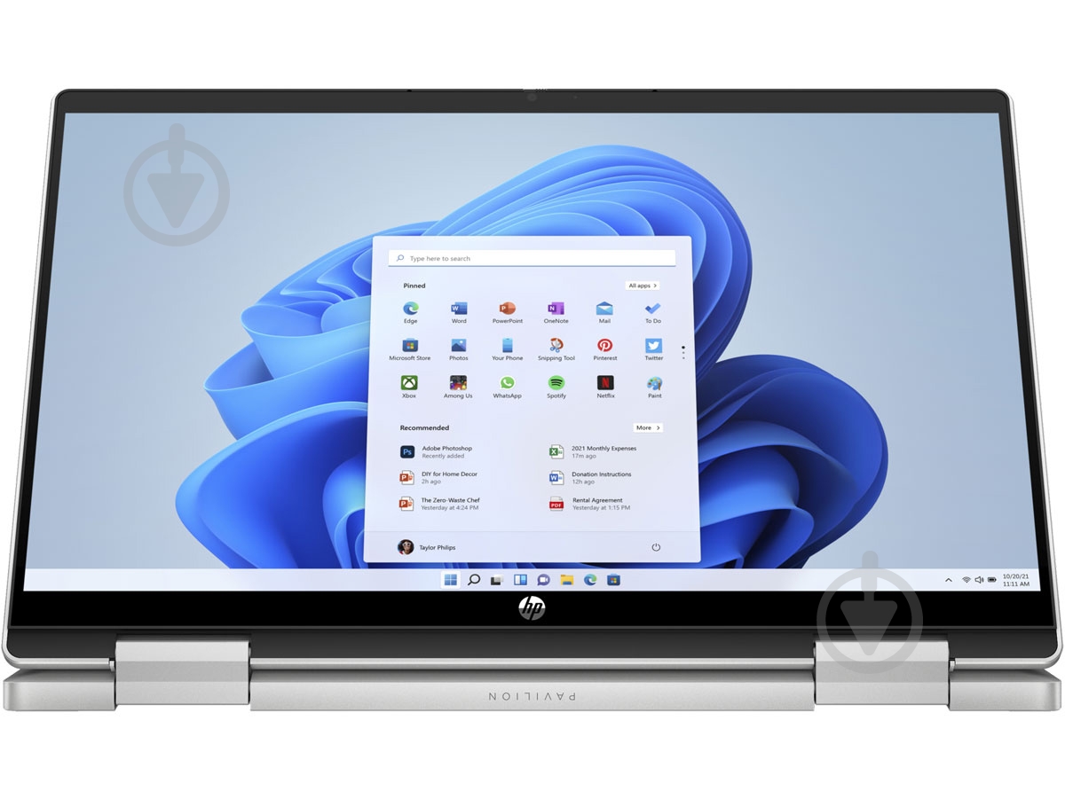 Ноутбук HP Pavilion x360 14" (A0NK3EA) natural silver - фото 6 Ноутбук HP Pavilion x360 14" (A0NK3EA) natural silver - фото 6