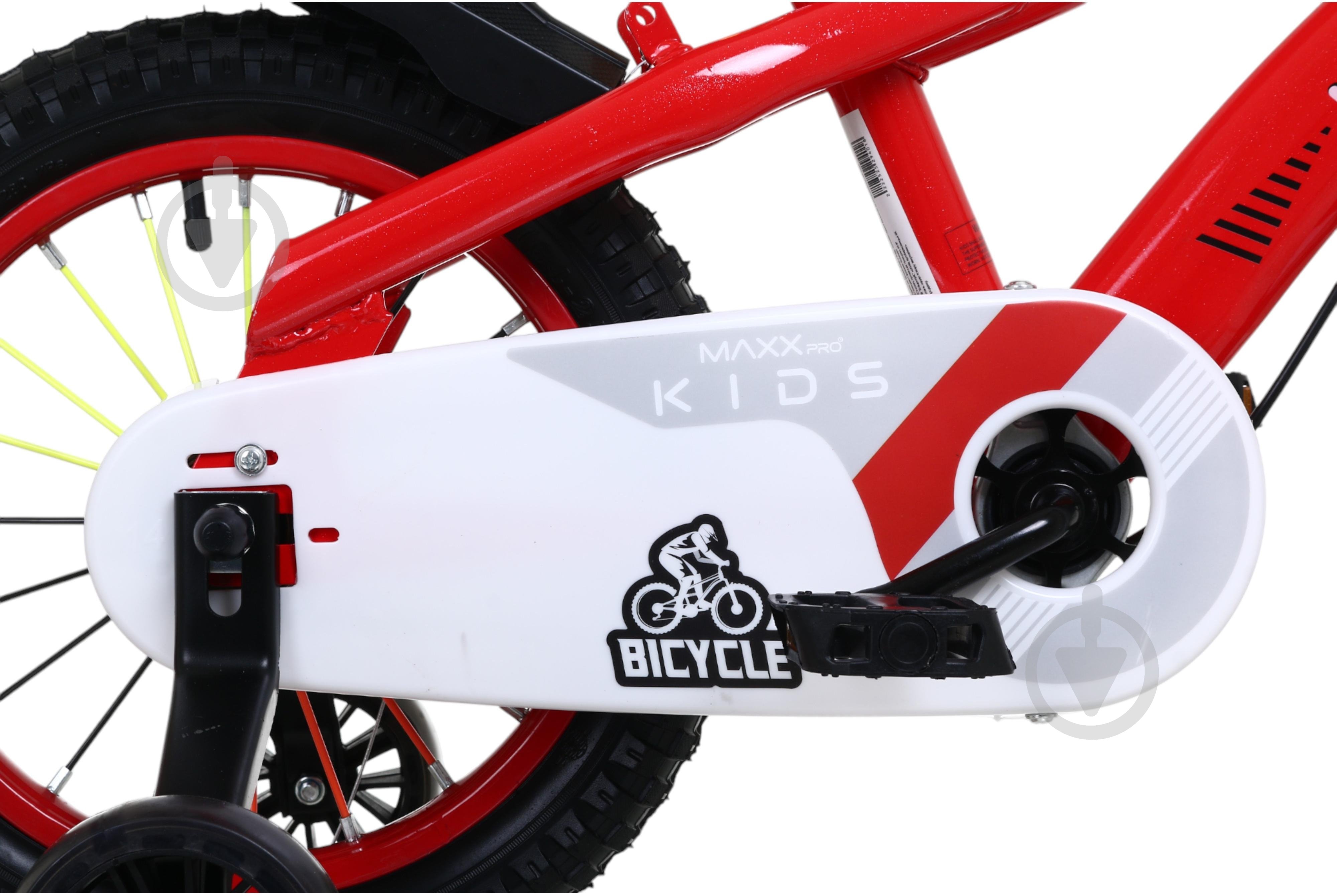 Велосипед дитячий MaxxPro kids 14' KQ-23 червоний - фото 9