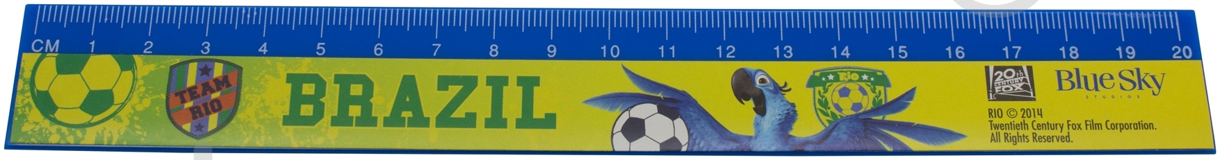 Линейка Rio 20 см Cool For School - фото 2