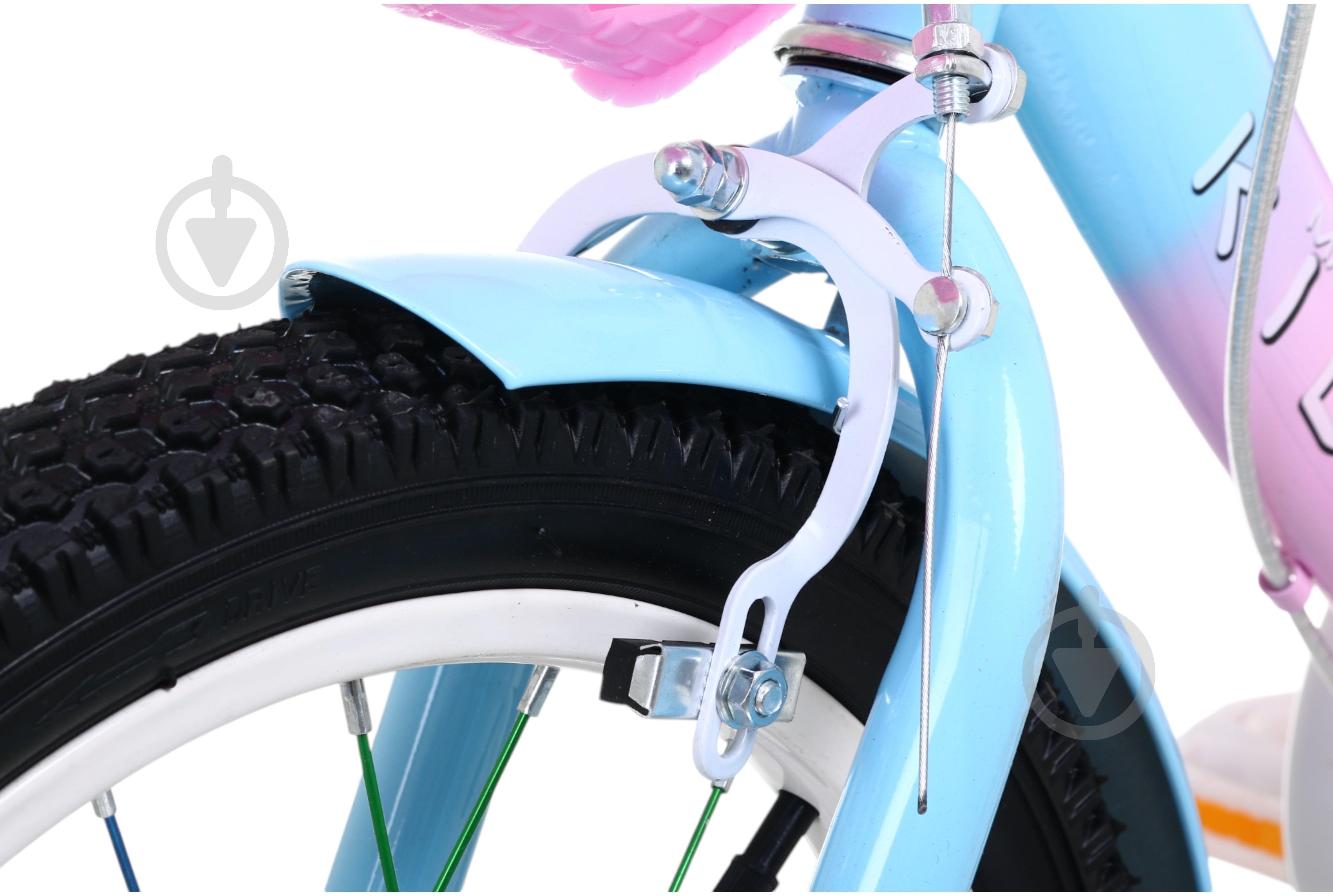 Велосипед дитячий MaxxPro kids 16' KQ-17 рожево-блакитний - фото 11