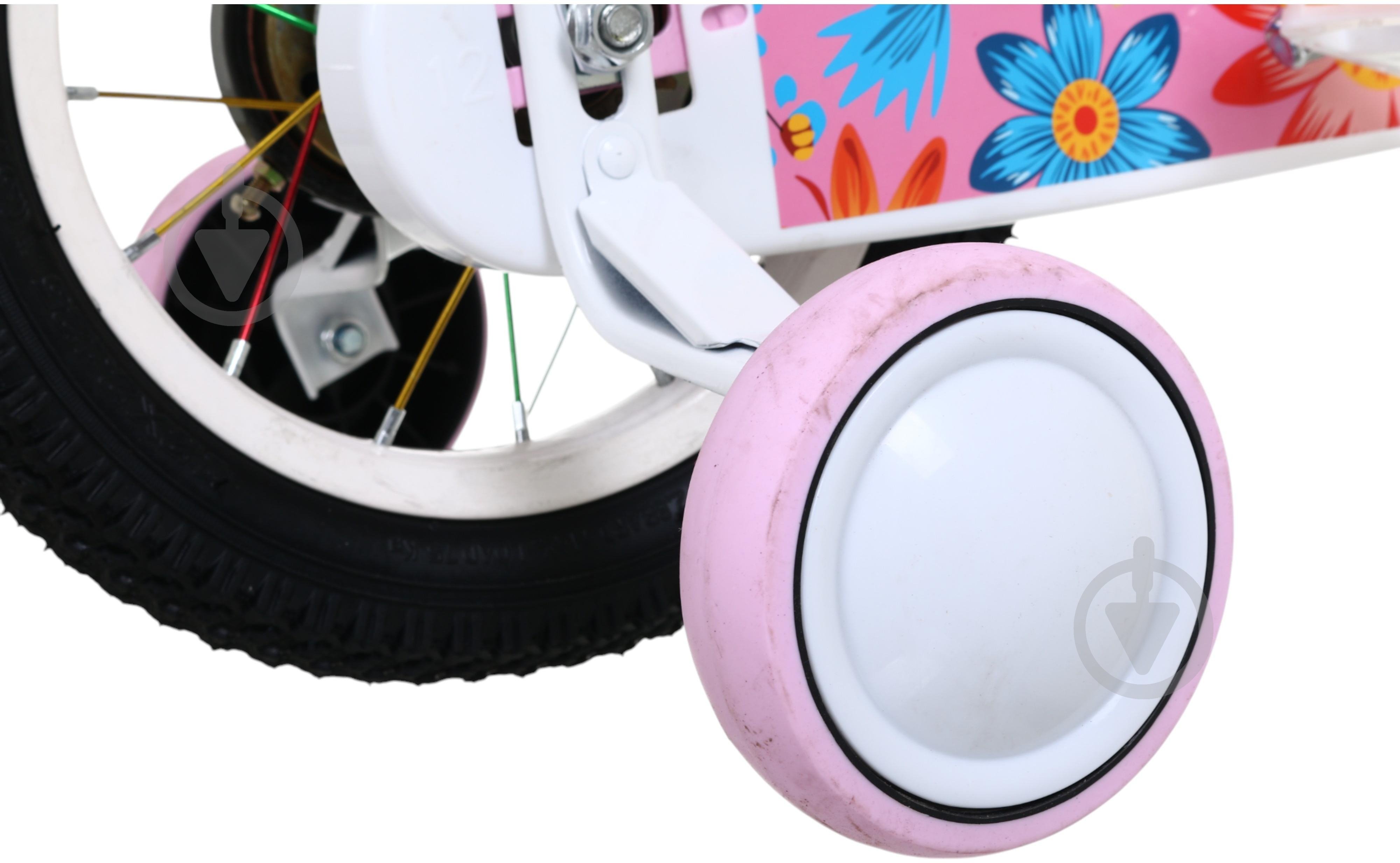 Велосипед дитячий MaxxPro kids 12' KQ-17 рожево-блакитний - фото 7