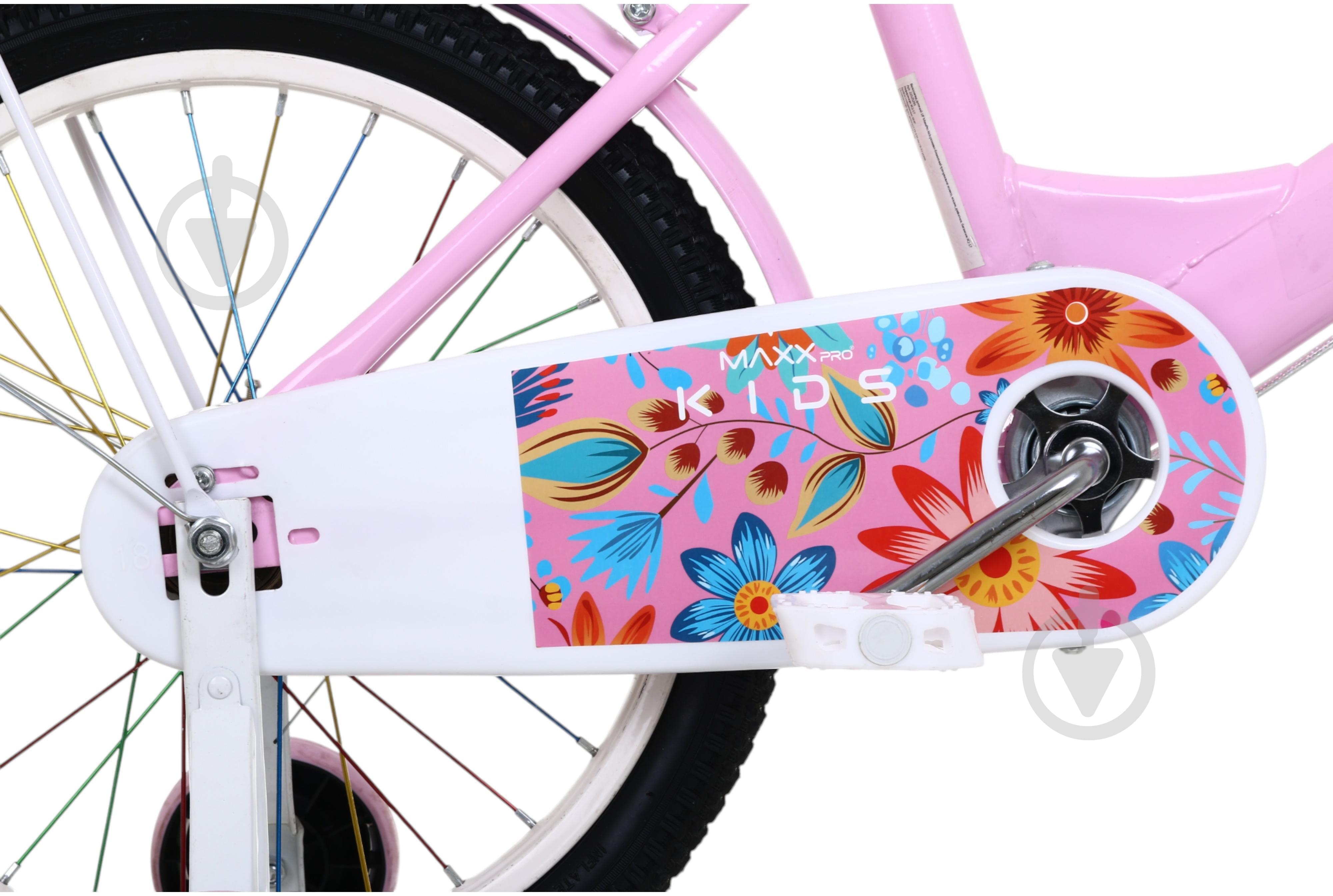 Велосипед дитячий MaxxPro kids 18' KQ-17 рожево-блакитний - фото 3