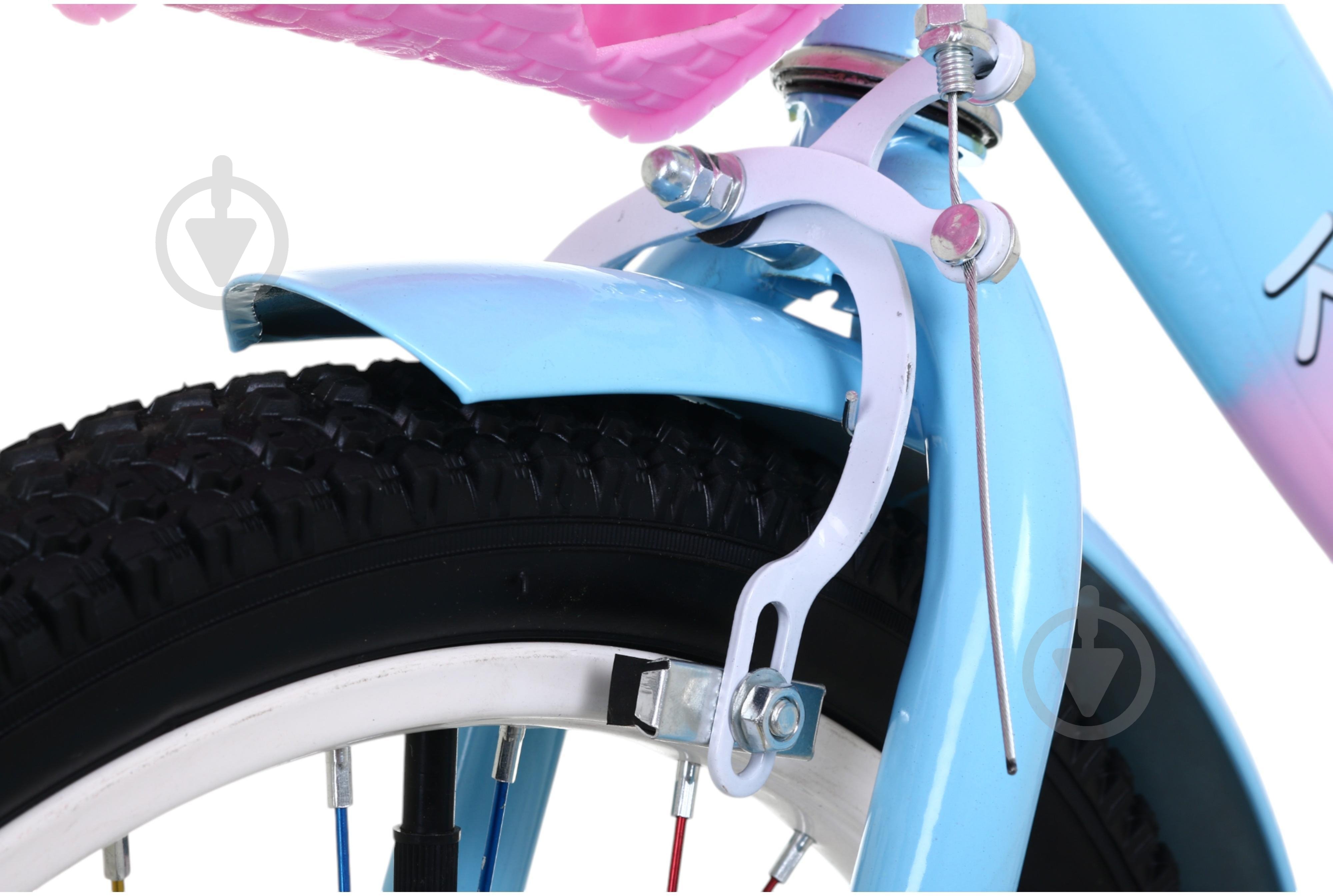 Велосипед дитячий MaxxPro kids 18' KQ-17 рожево-блакитний - фото 9