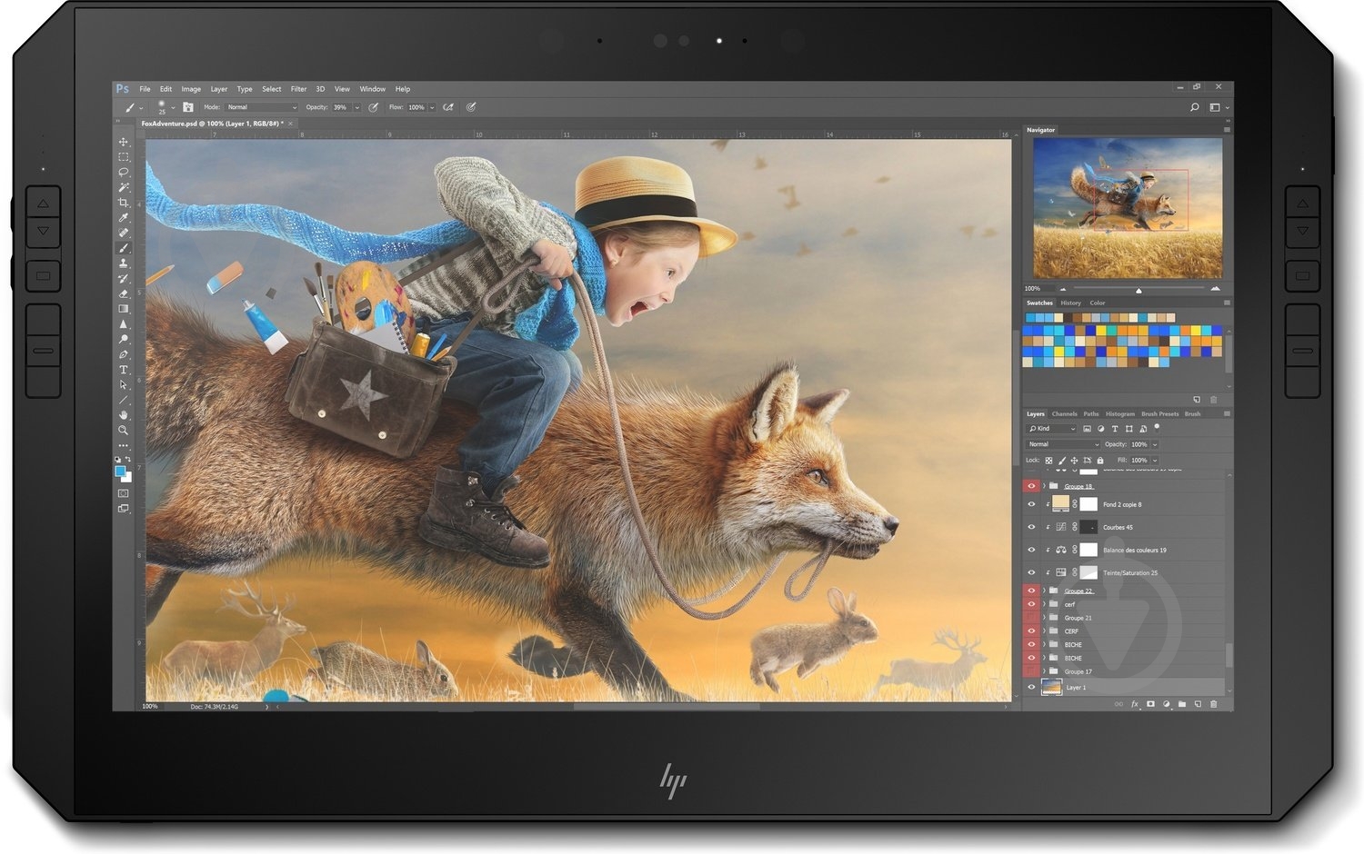 Ноутбук HP ZBook X2 G4 14 (2ZC11EA) grey - фото 8