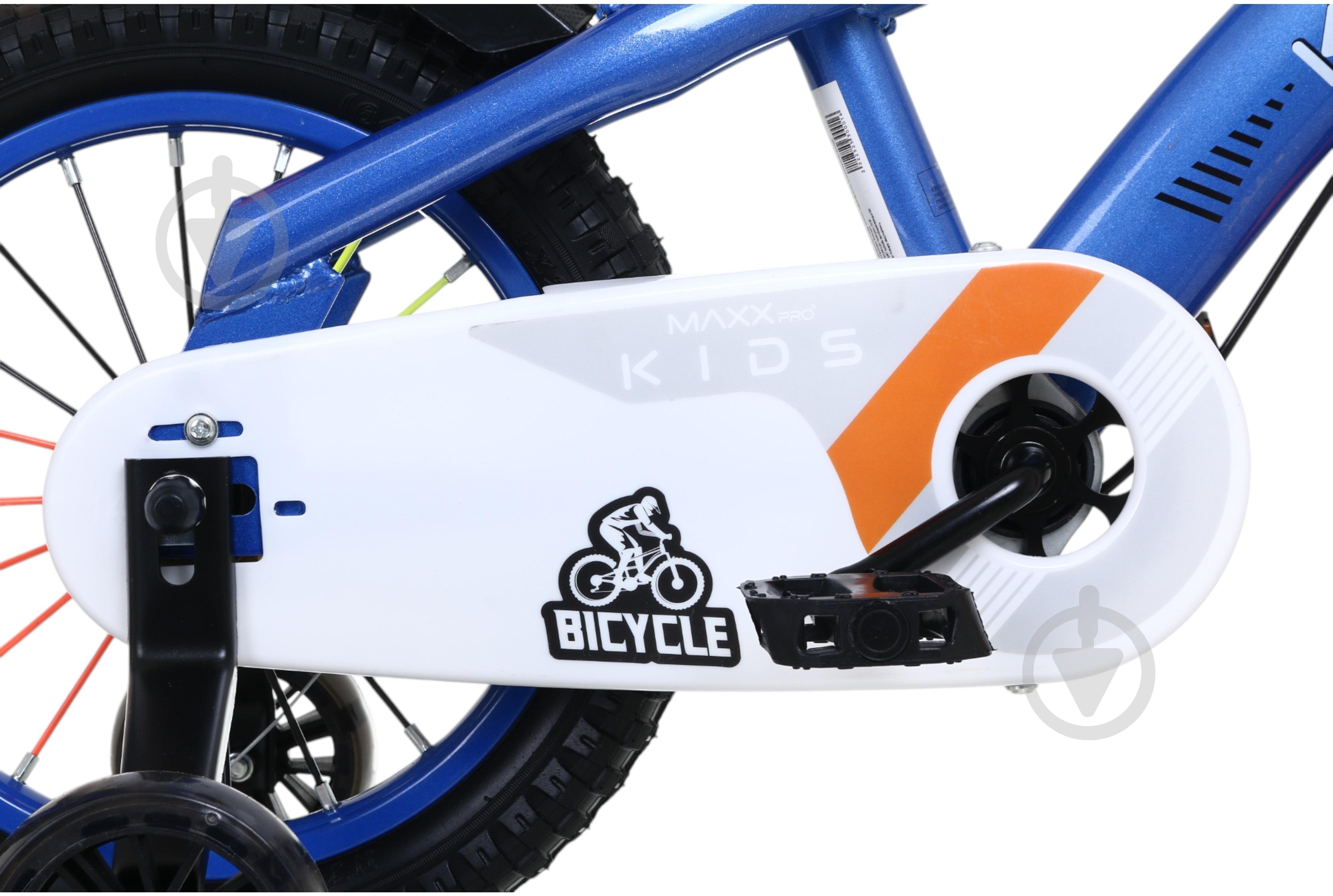 Велосипед дитячий MaxxPro kids 14' KQ-23 блакитний із червоним - фото 7