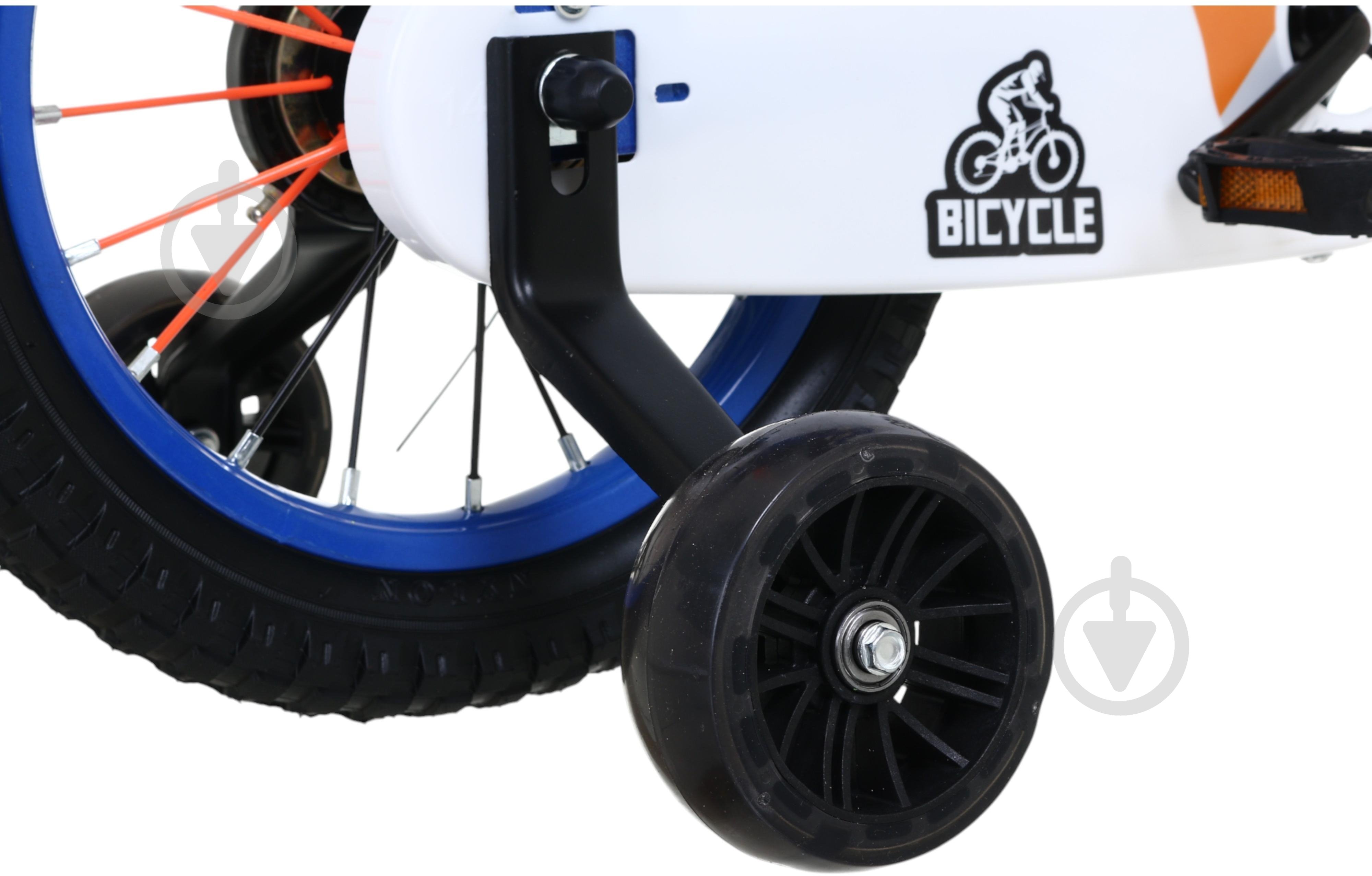 Велосипед дитячий MaxxPro kids 14' KQ-23 блакитний із червоним - фото 9