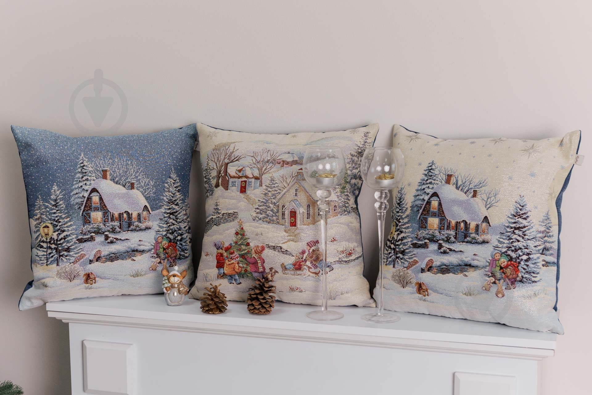 Подушка декоративна Святковий ранок 45x45 см La Nuit - фото 6 Подушка декоративна Святковий ранок 45x45 см La Nuit - фото 6