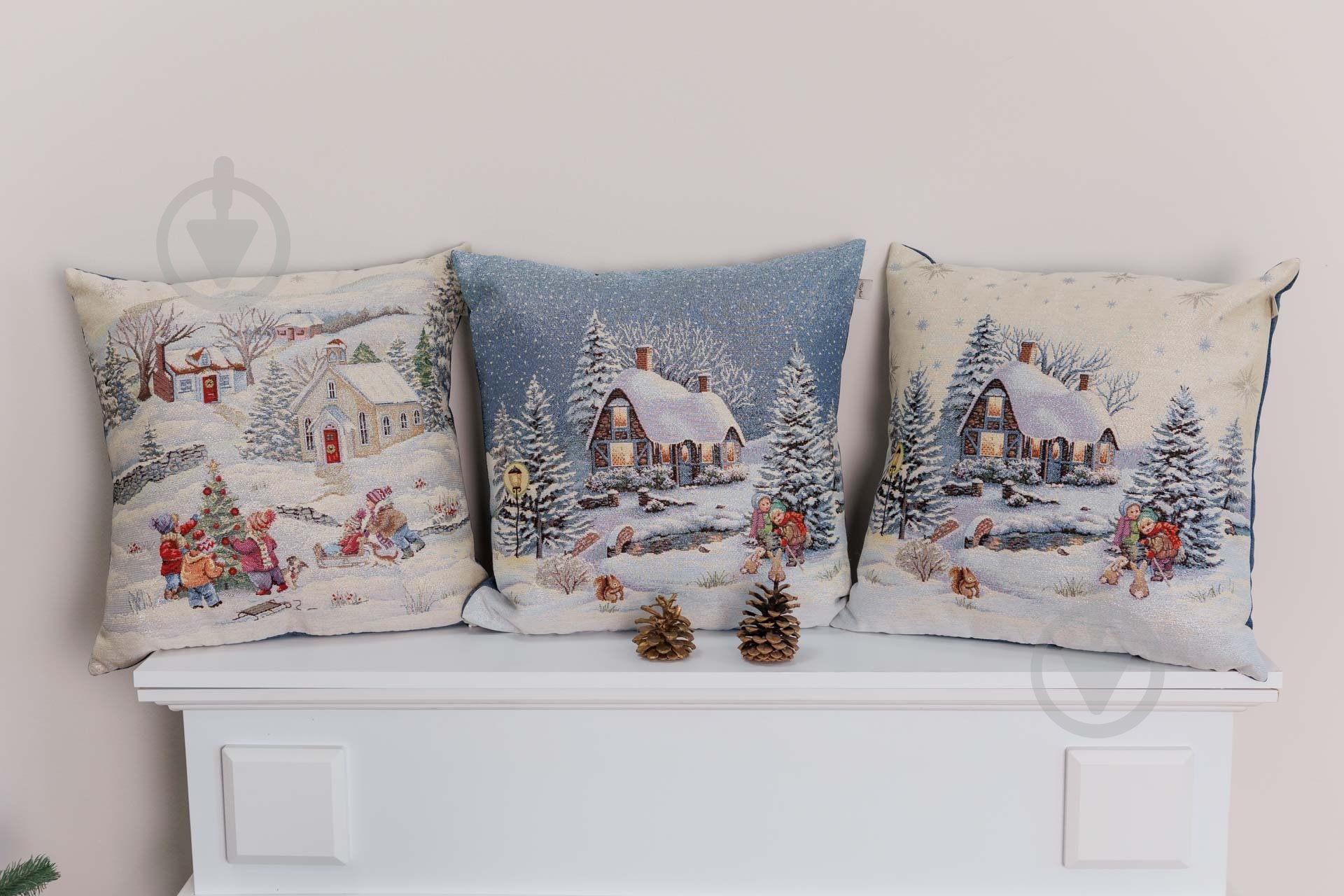 Подушка декоративна Святковий ранок 45x45 см La Nuit - фото 5 Подушка декоративна Святковий ранок 45x45 см La Nuit - фото 5