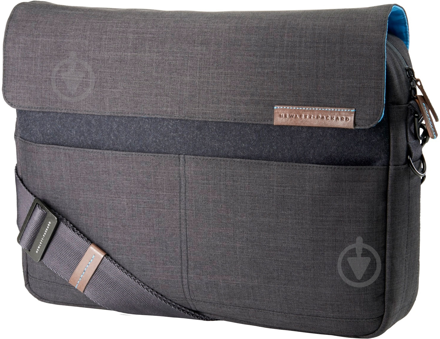 Сумка HP Premium Messenger 15.6" grey (J4Y51AA) - фото 1