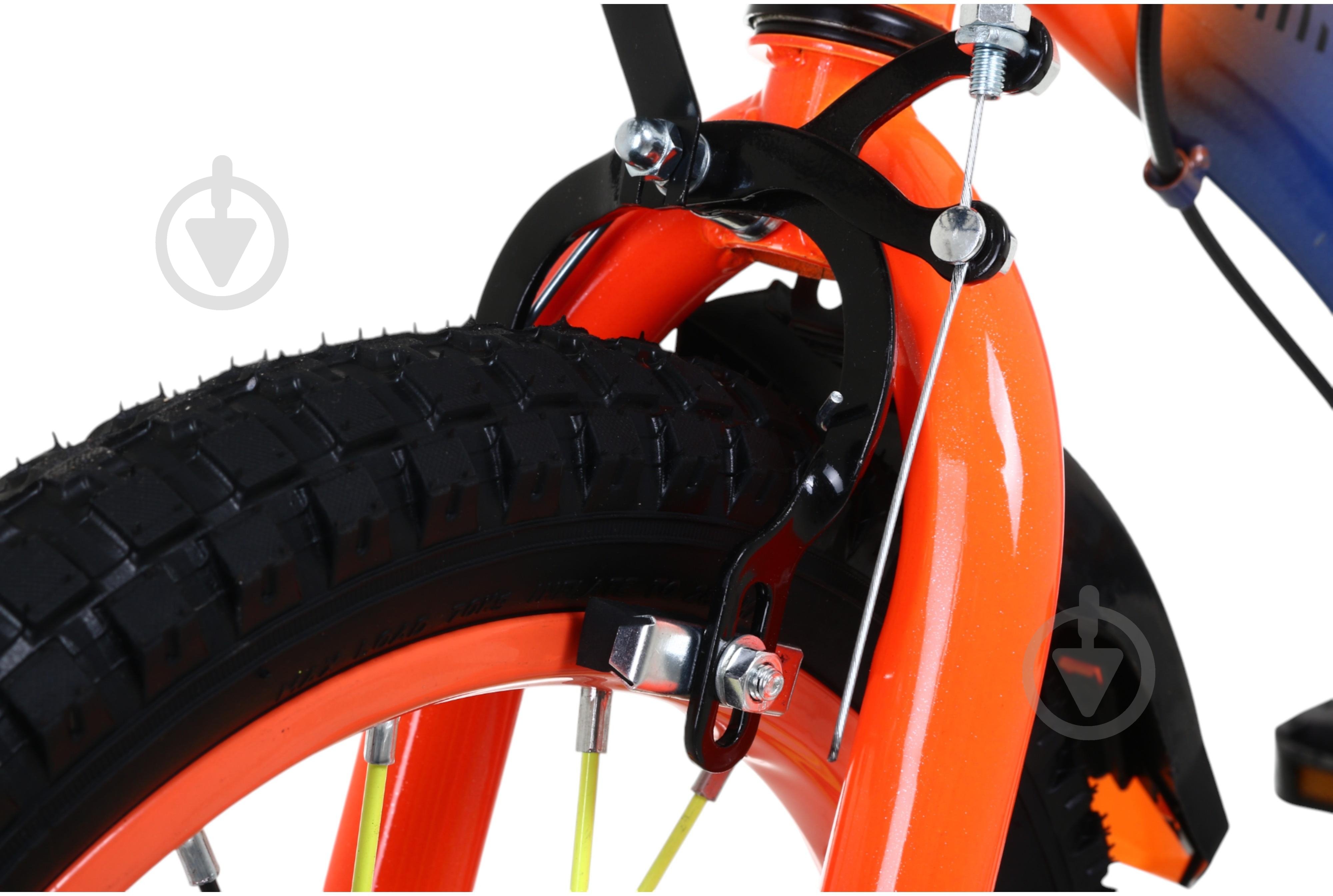 Велосипед дитячий MaxxPro kids 16' KQ-23 блакитний із червоним - фото 4