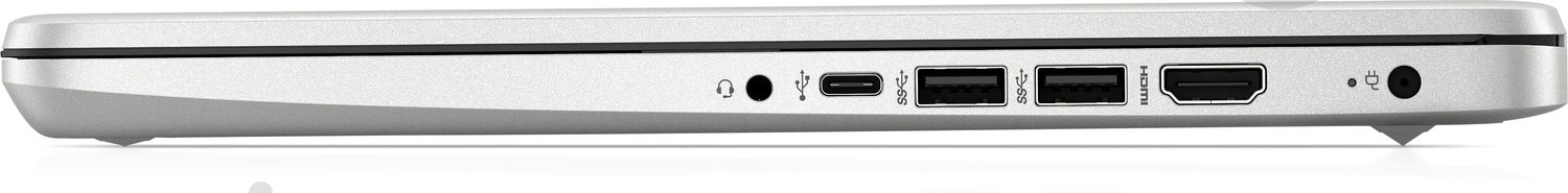 Ноутбук HP 14s-fq0002ur 14 (1B2R2EA) silver - фото 4