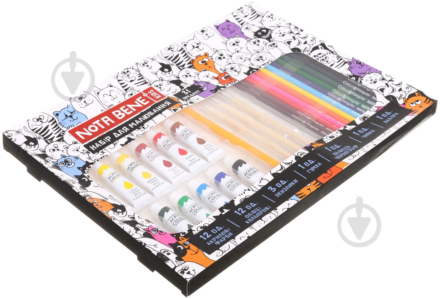 Набор для рисования 31 предмет Nota Bene 726-12 - фото 2