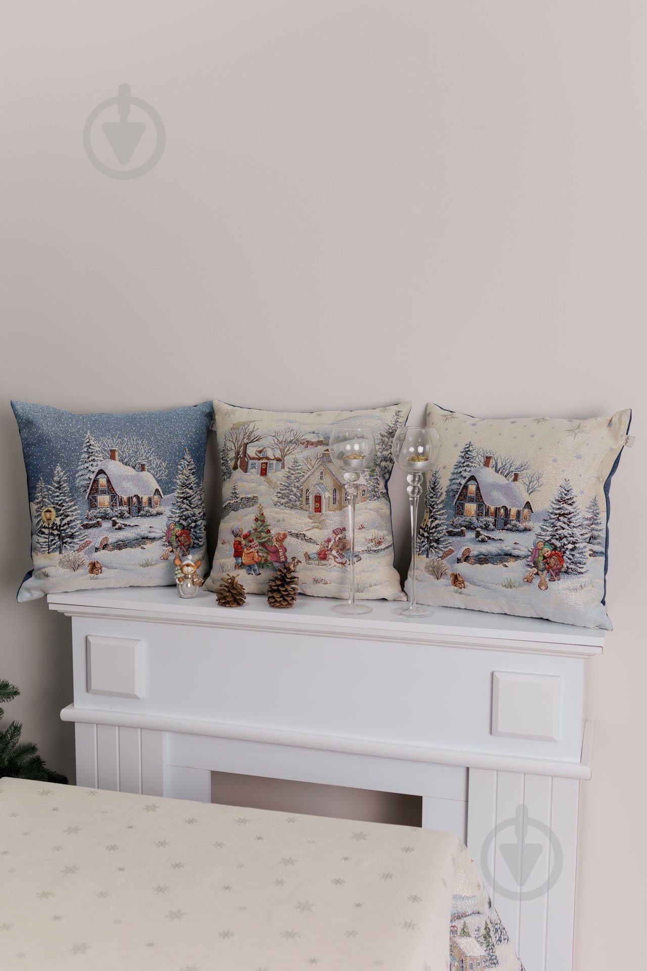 Подушка декоративная Праздничная ночь 45x45 см La Nuit - фото 4 Подушка декоративная Праздничная ночь 45x45 см La Nuit - фото 4