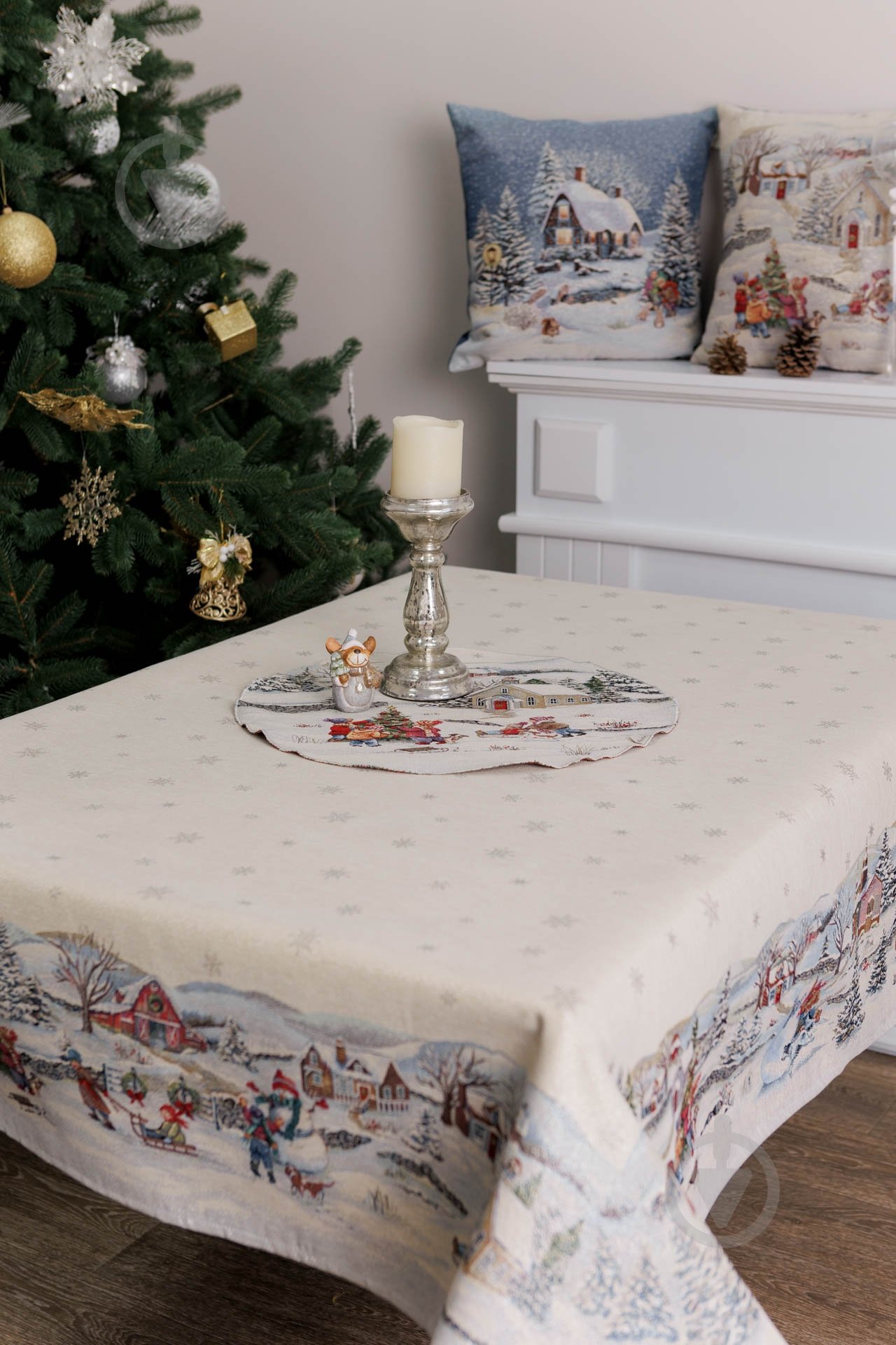 Подушка декоративная Праздничная ночь 45x45 см La Nuit - фото 7 Подушка декоративная Праздничная ночь 45x45 см La Nuit - фото 7