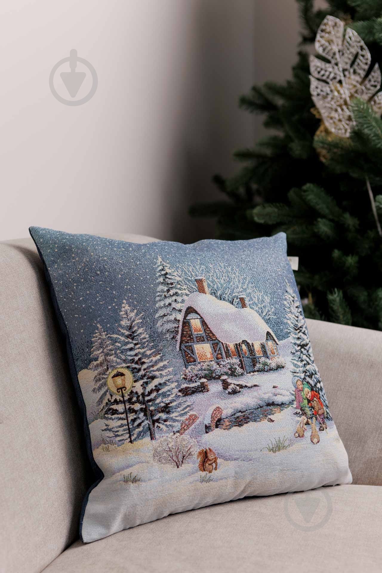 Подушка декоративная Праздничная ночь 45x45 см La Nuit - фото 3 Подушка декоративная Праздничная ночь 45x45 см La Nuit - фото 3