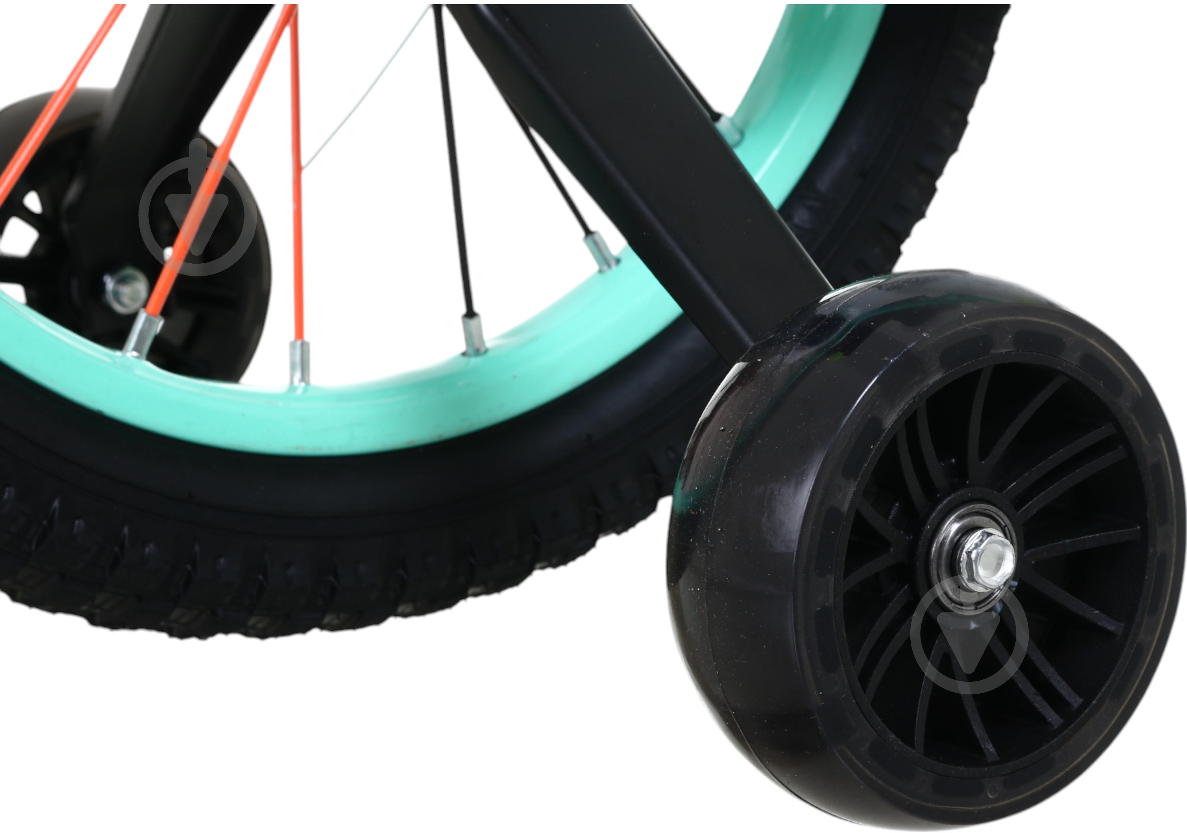 Велосипед дитячий MaxxPro kids 16' KQ-23 блакитний із жовтим - фото 8