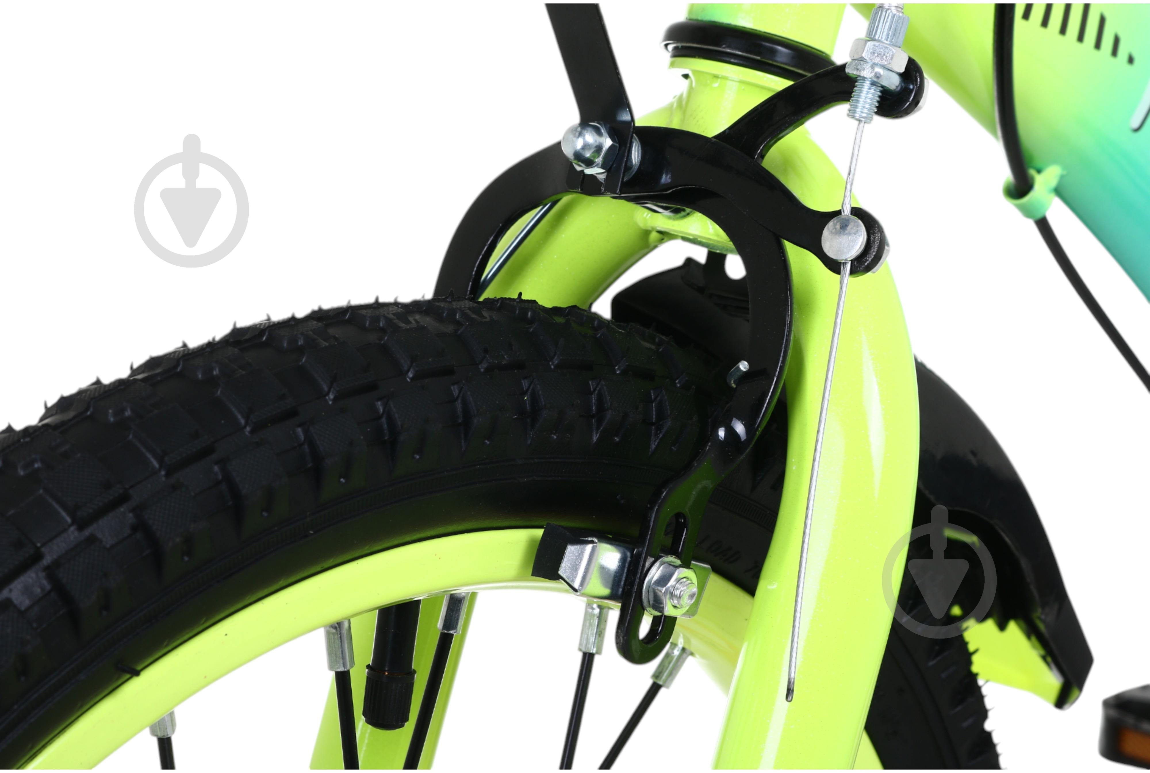 Велосипед дитячий MaxxPro kids 18' KQ-23 блакитний із жовтим - фото 4