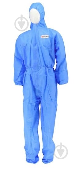 Комбинезон одноразовый WURTH CAT1 р. XXXL рост универсальный 0899021246 синий - фото 1