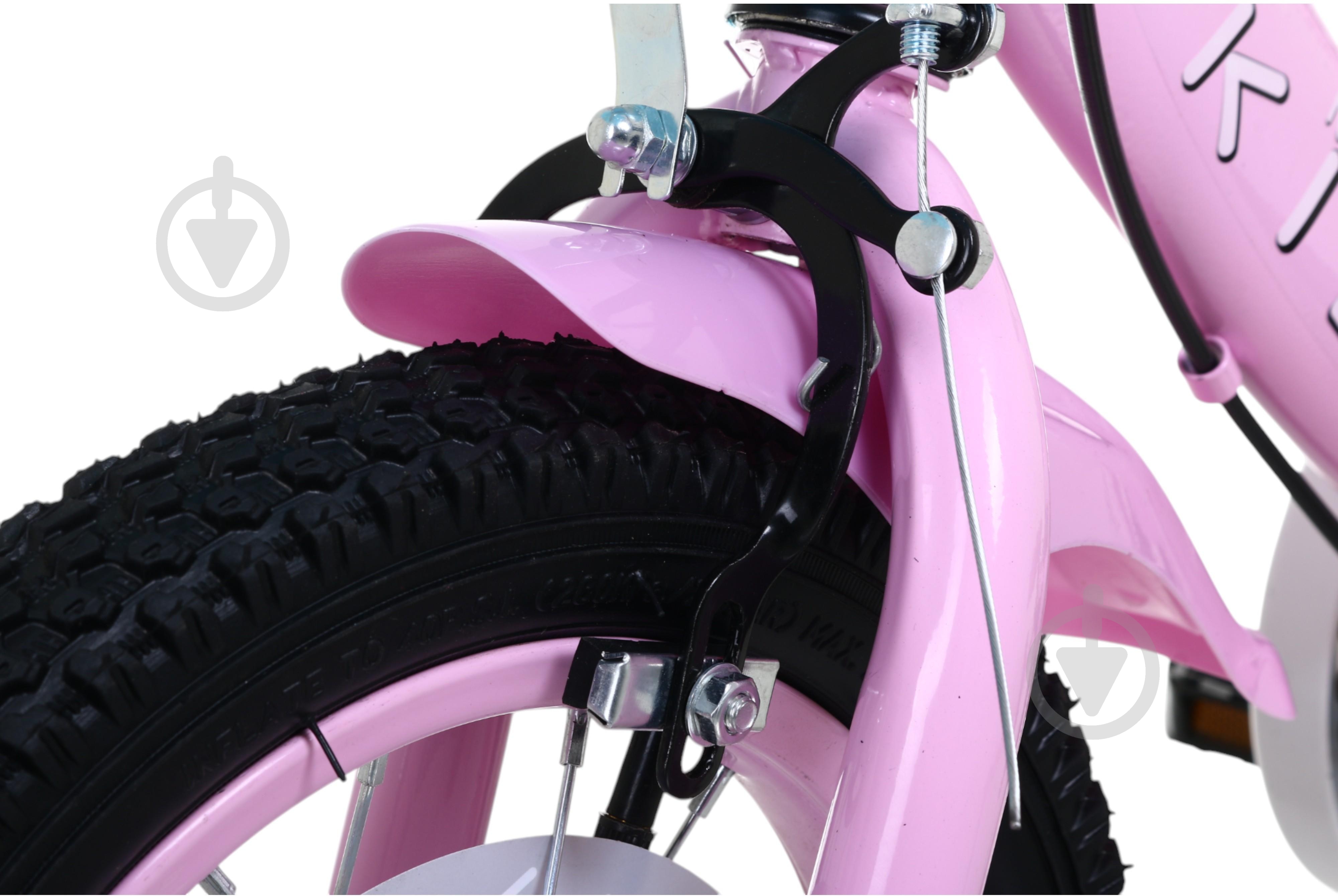 Велосипед дитячий MaxxPro kids 12' KQ-27 рожевий - фото 3