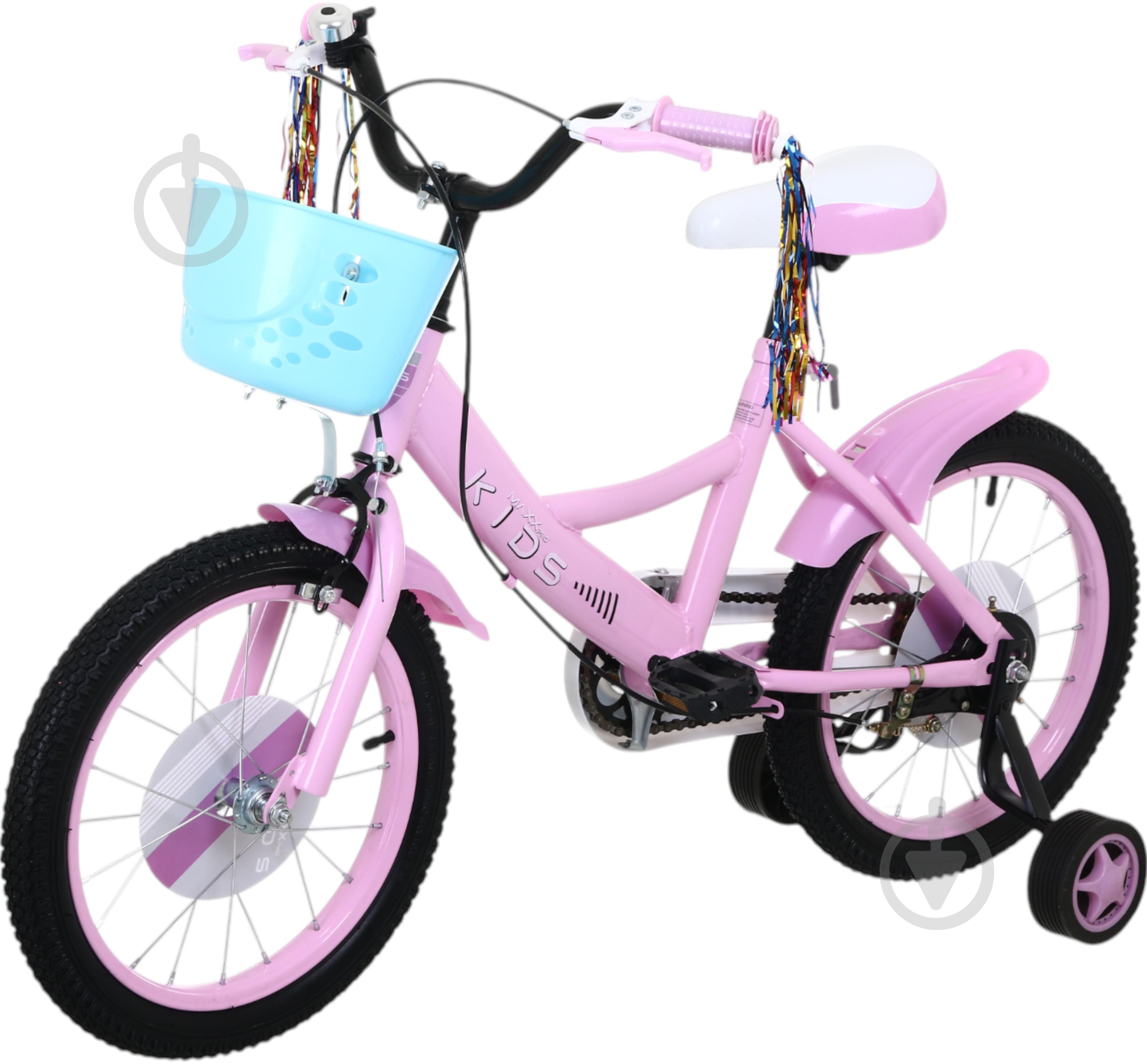 Велосипед дитячий MaxxPro kids 16' KQ-27 рожевий - фото 1