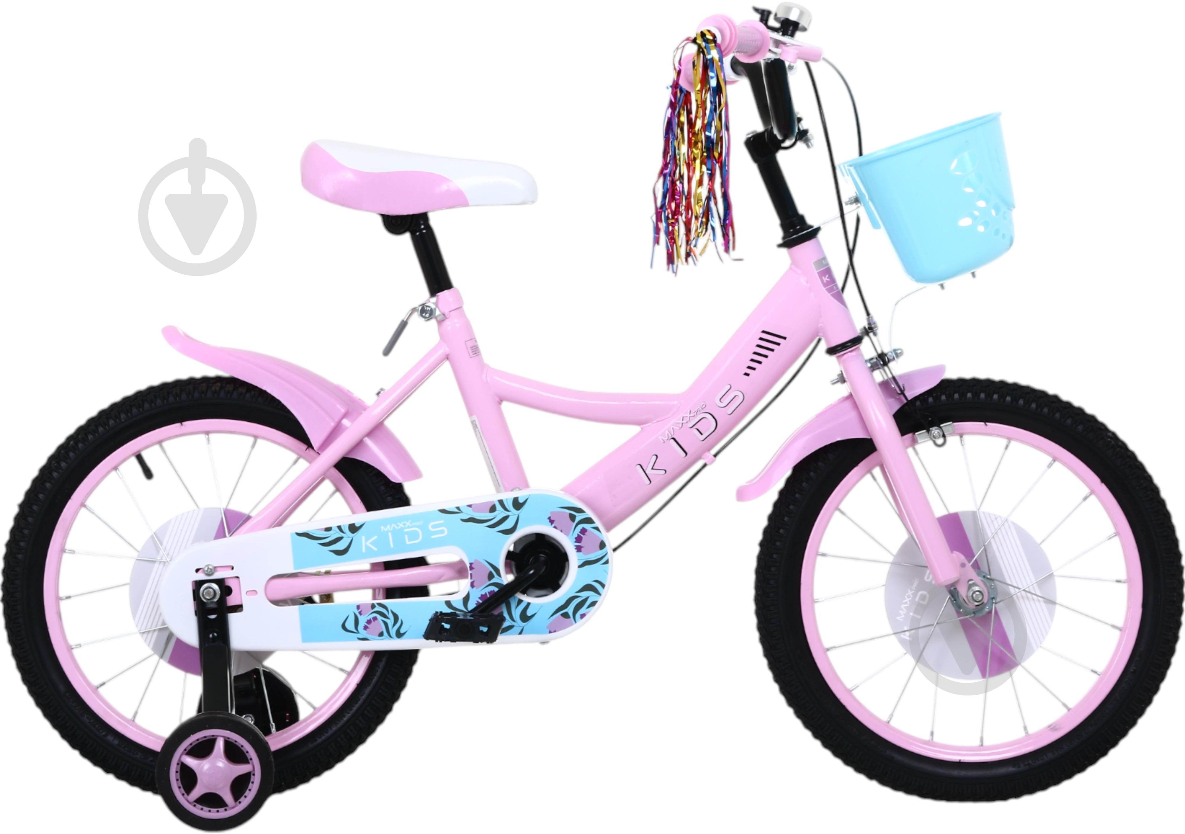 Велосипед дитячий MaxxPro kids 16' KQ-27 рожевий - фото 2