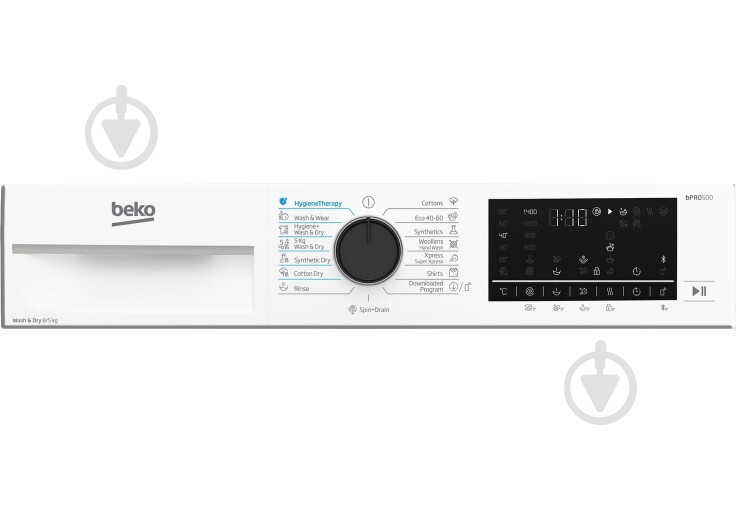 Пральна машина із сушкою Beko B5DF T 58447 W - фото 5