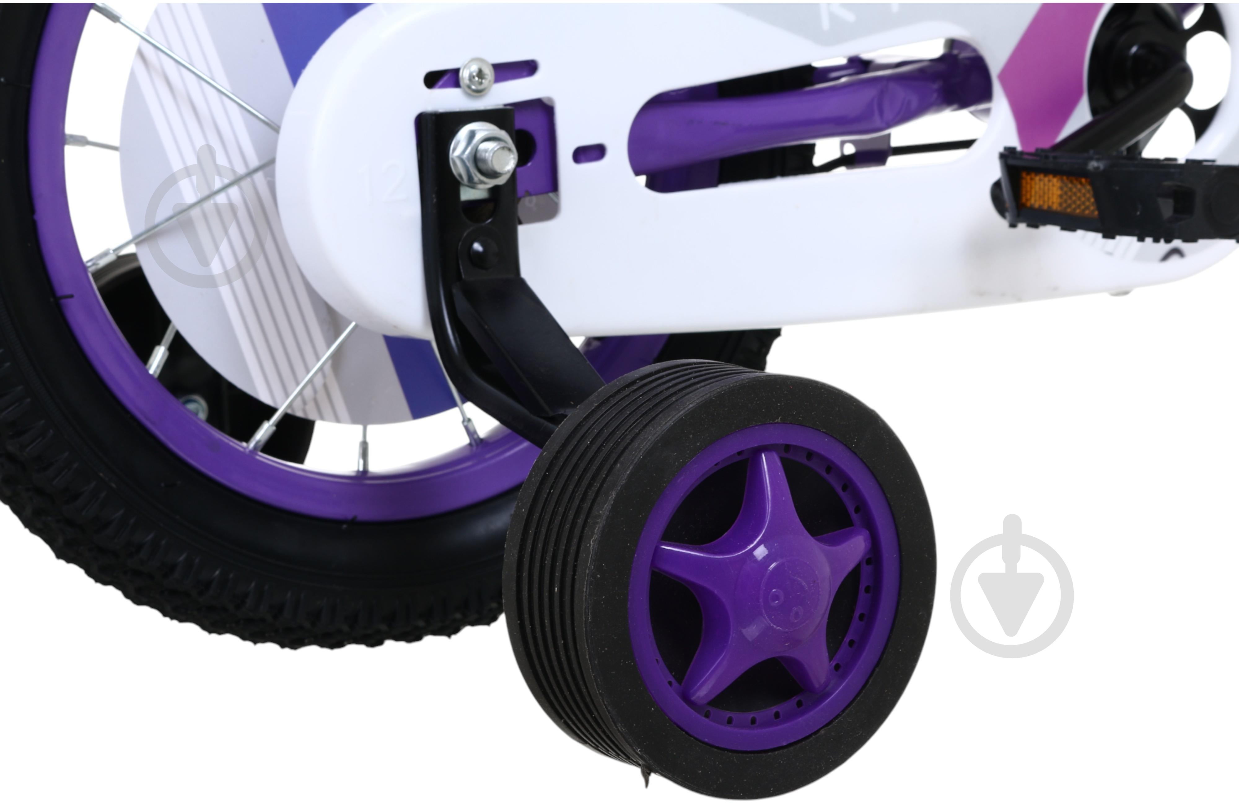 Велосипед дитячий MaxxPro kids 12' KQ-27 фіолетовий - фото 7