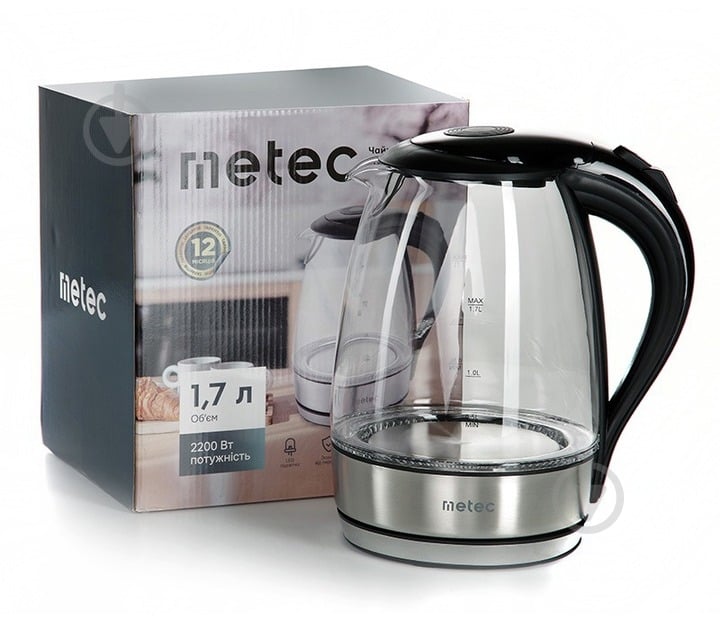 Електрочайник Metec EK-04GB - фото 3
