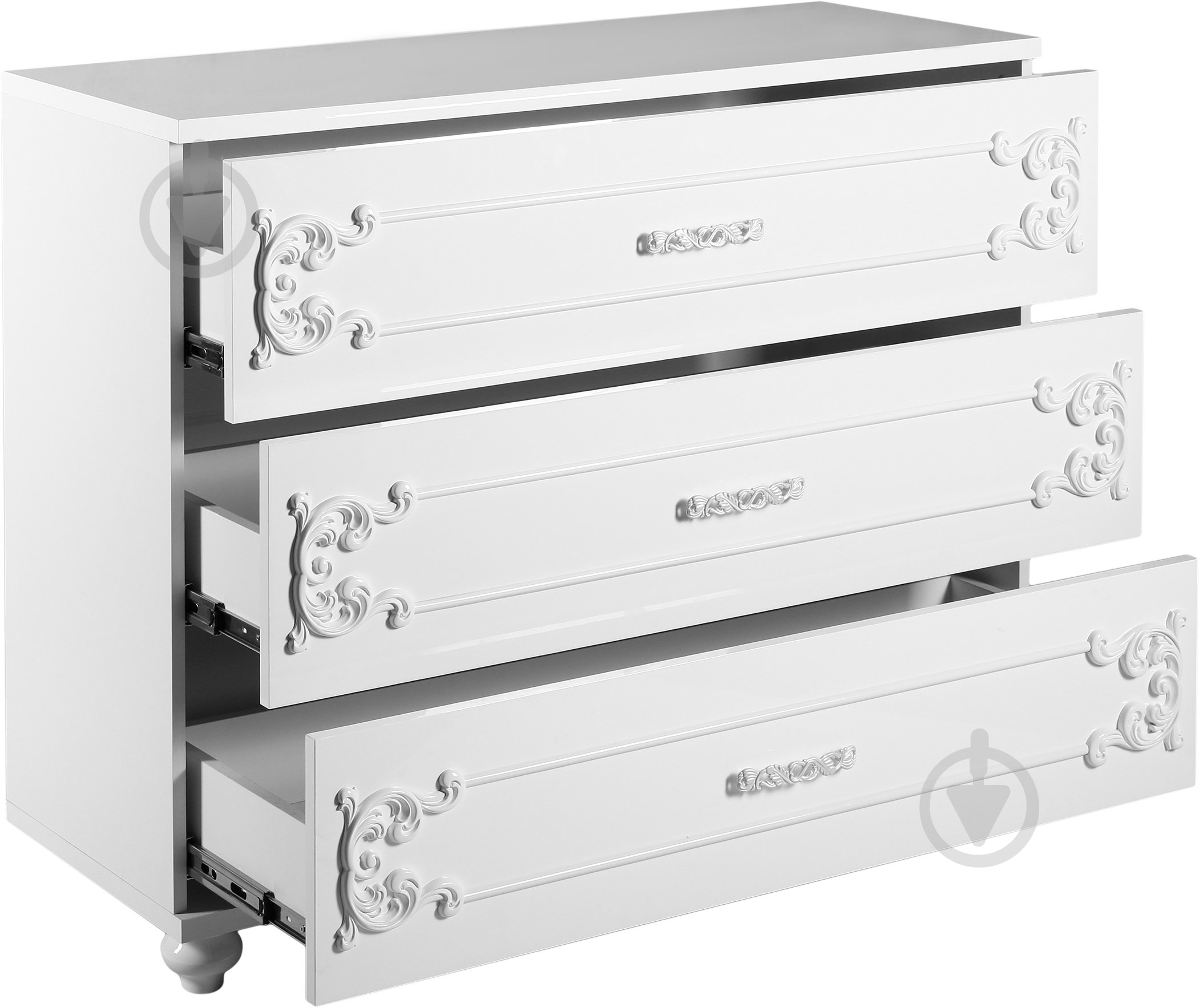 Комод Embawood Люсия белый/белый - фото 3