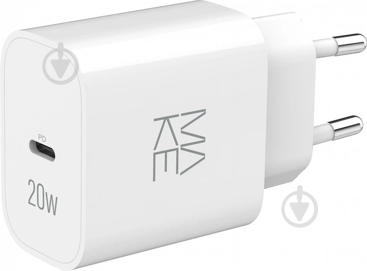 Зарядний пристрій Make 20W Type-C PD3.0 White (MCW-2011WH) - фото 2 Зарядний пристрій Make 20W Type-C PD3.0 White (MCW-2011WH) - фото 2