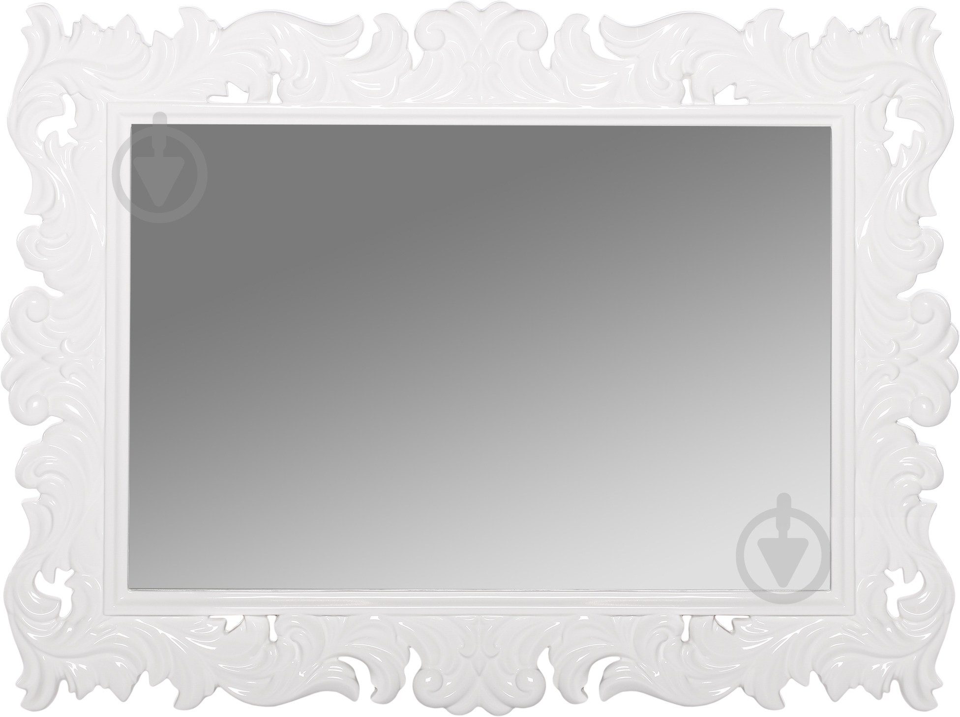 Зеркало Embawood Лючия 1000x750 мм белый - фото 2