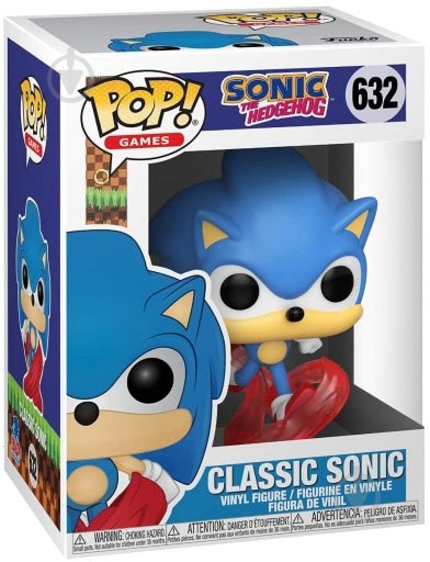 Фігурка Funko POP! Games Sonic 30th Running Sonic (FUN25491293) - фото 2