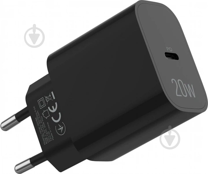 Зарядний пристрій Make 20W Type-C PD3.0 Black (MCW-2011BK) - фото 5 Зарядний пристрій Make 20W Type-C PD3.0 Black (MCW-2011BK) - фото 5