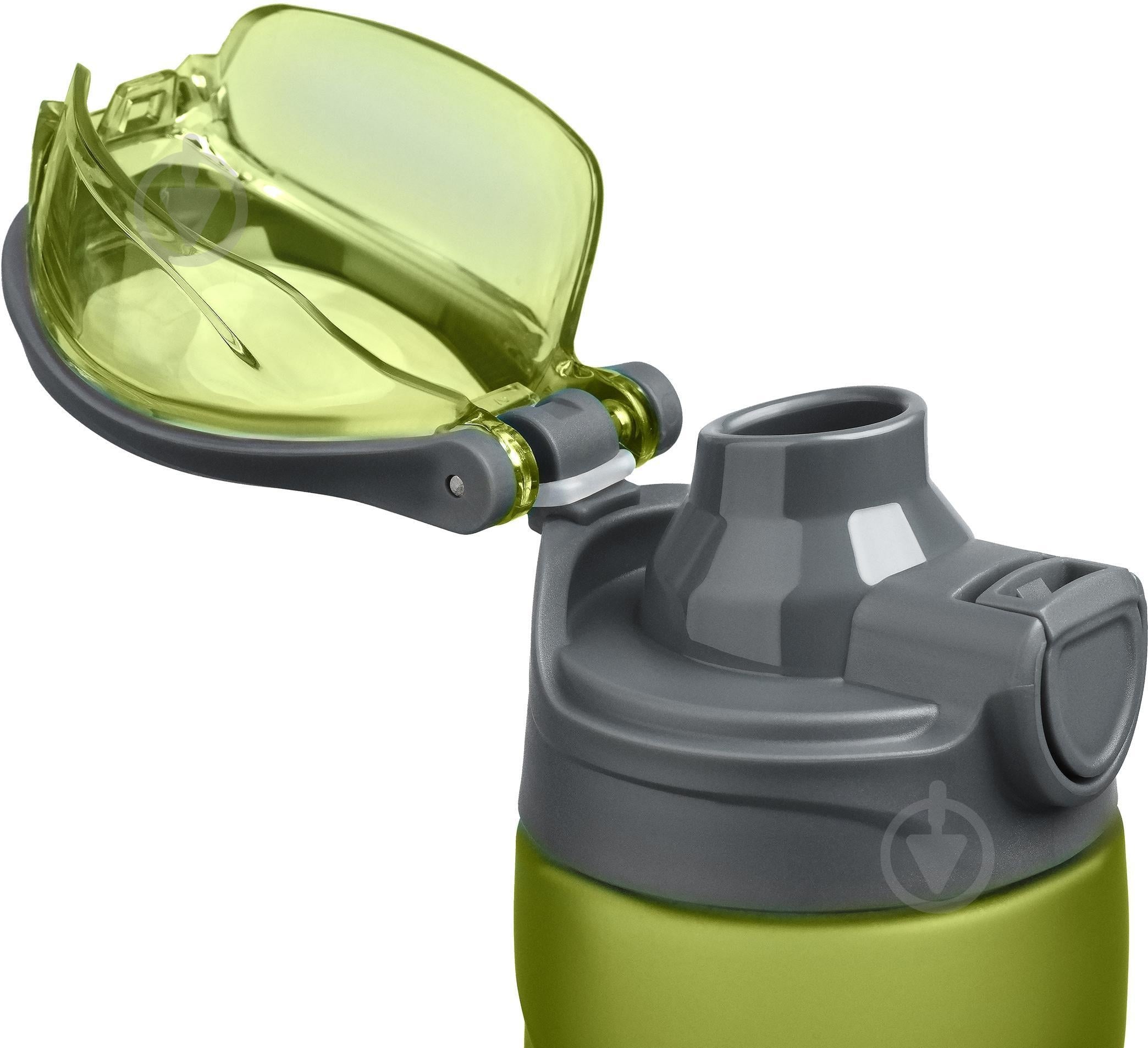 Бутылка для воды Ardesto Matte Bottle 600 мл зеленая AR2205PG - фото 3