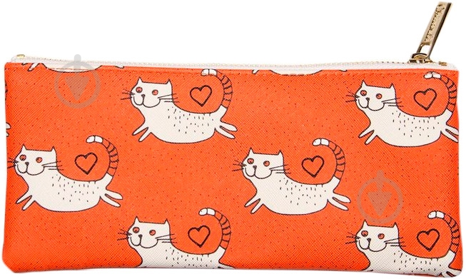 Пенал Cats (Orange) CHICARDI оранжевый - фото 2