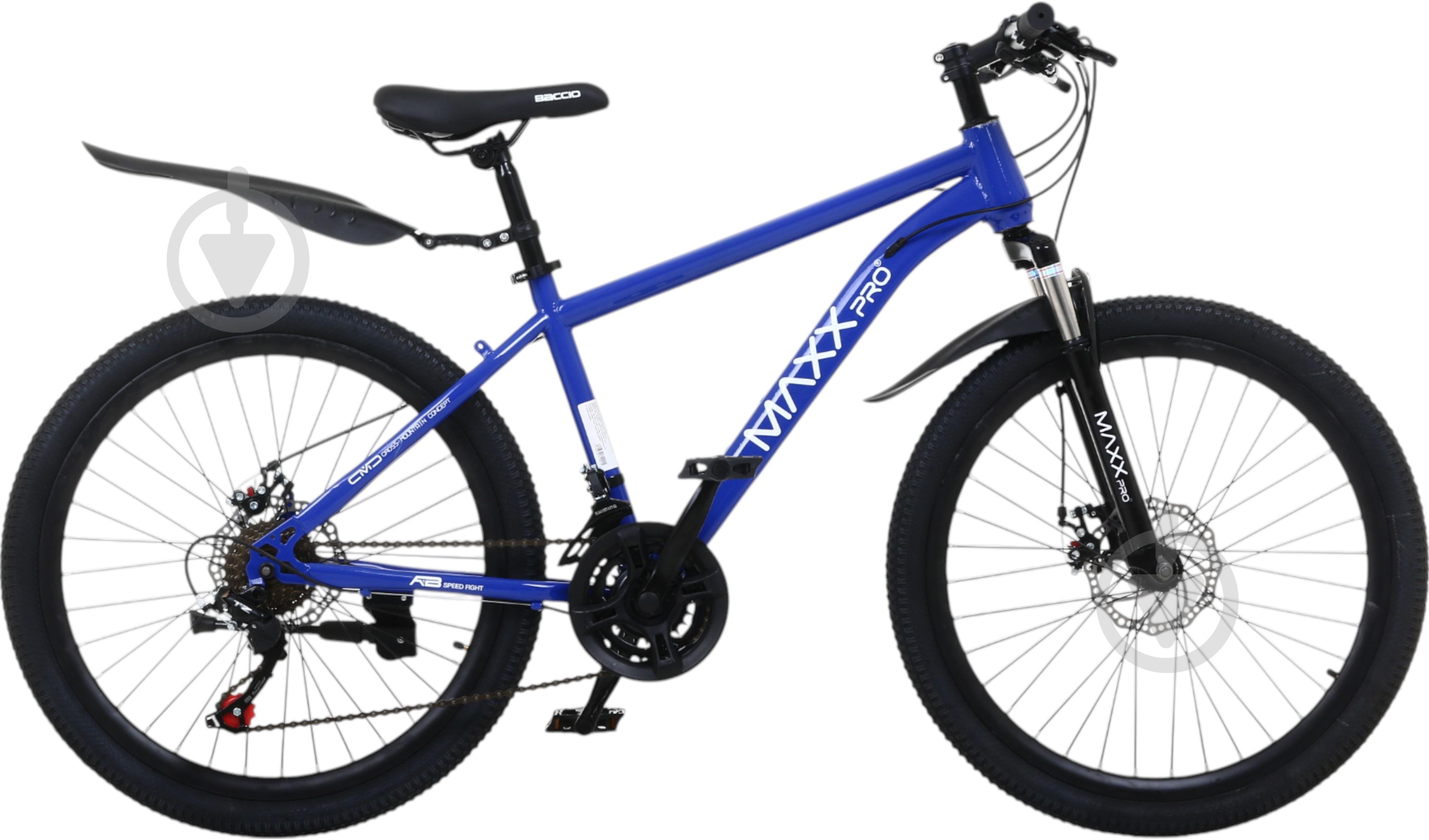 Велосипед дитячий MaxxPro kids 24` CT24013 блакитний - фото 1