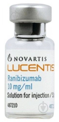 Луцентис Novartis Pharma раствор д/ин. 10 мг/мл по 0.23 мл 1 шт. - фото 1 Луцентис Novartis Pharma раствор д/ин. 10 мг/мл по 0.23 мл 1 шт. - фото 1
