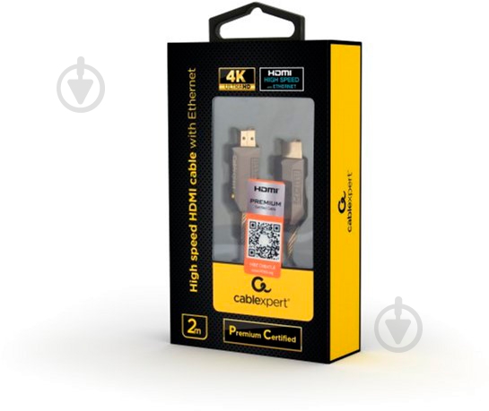 Кабель Cablexpert V.2.0 2 м черный (CCBP-HDMIPCC-2M) - фото 3