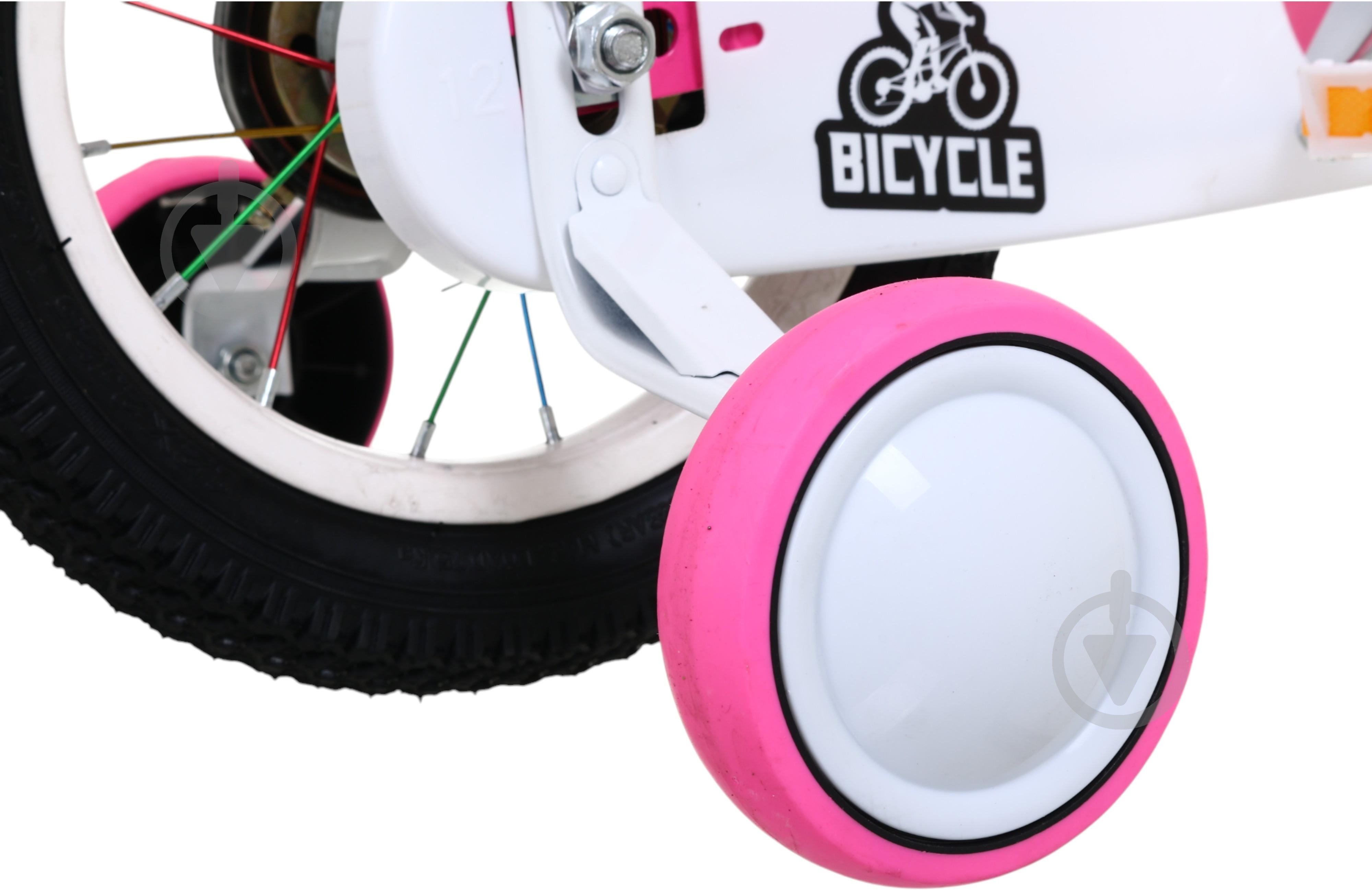 Велосипед дитячий MaxxPro kids 12' KQ-17 рожевий - фото 6
