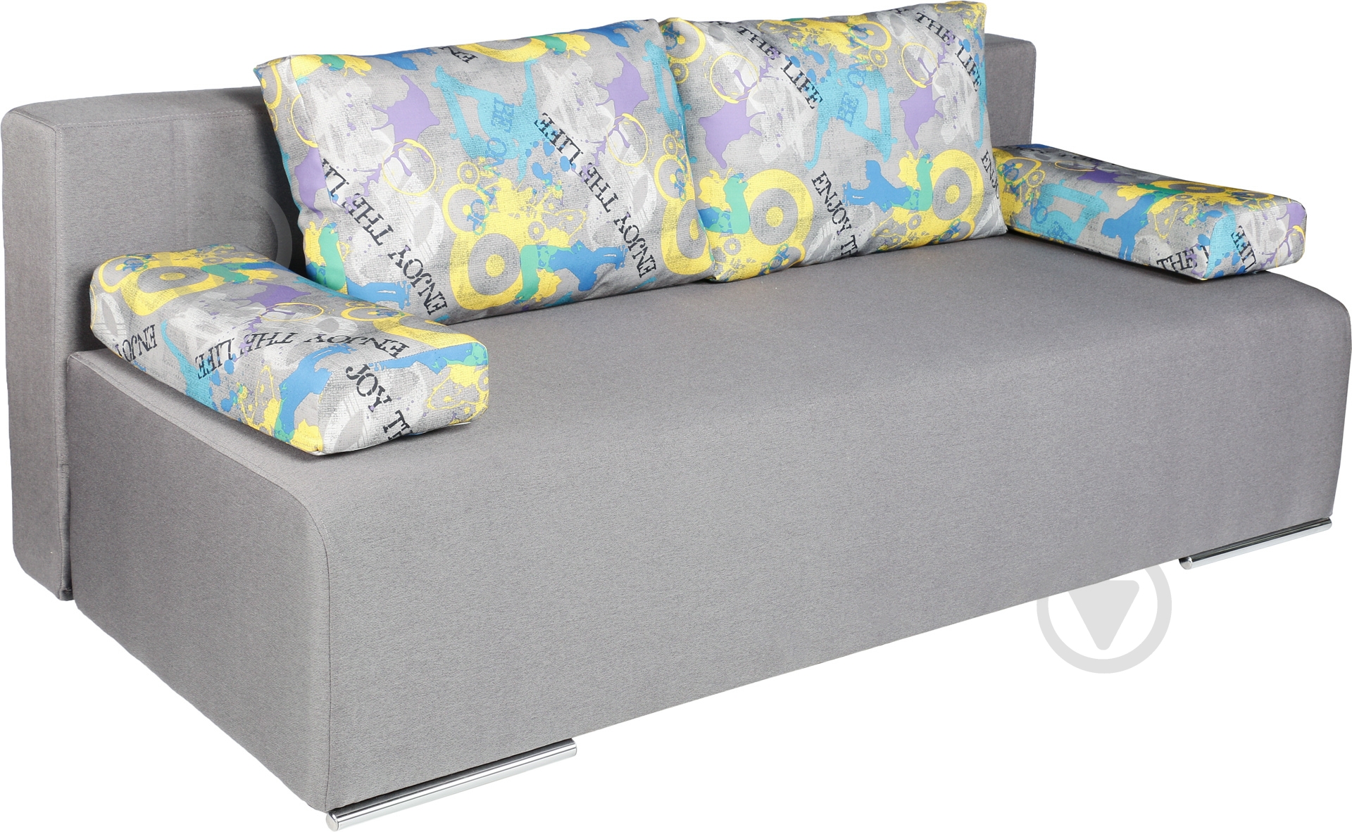 Диван прямой Берегиня Аполло принт серый 1940x910x770 мм - фото 2 Диван прямой Берегиня Аполло принт серый 1940x910x770 мм - фото 2