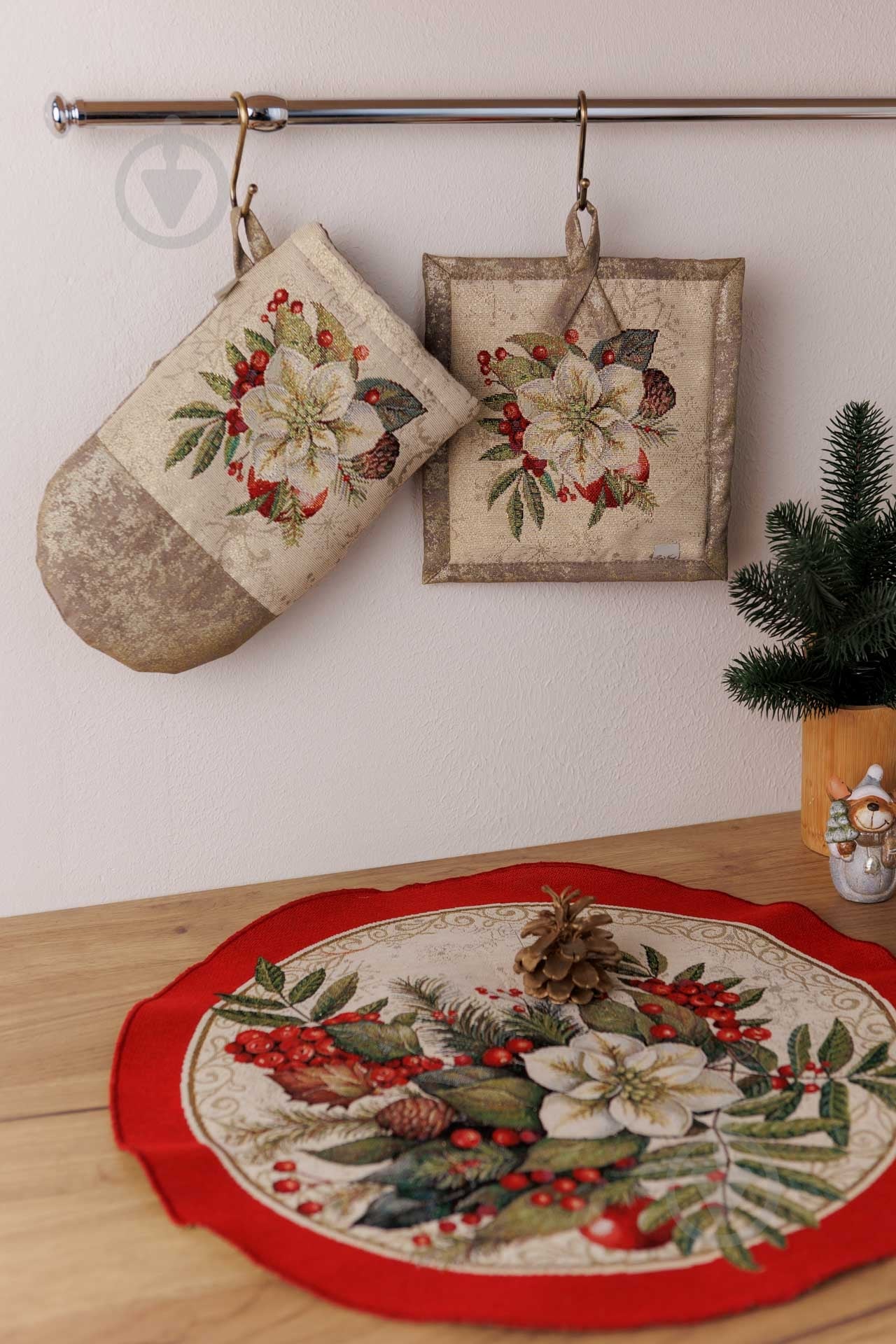 Рукавица Рождество 29x16 см La Nuit - фото 4