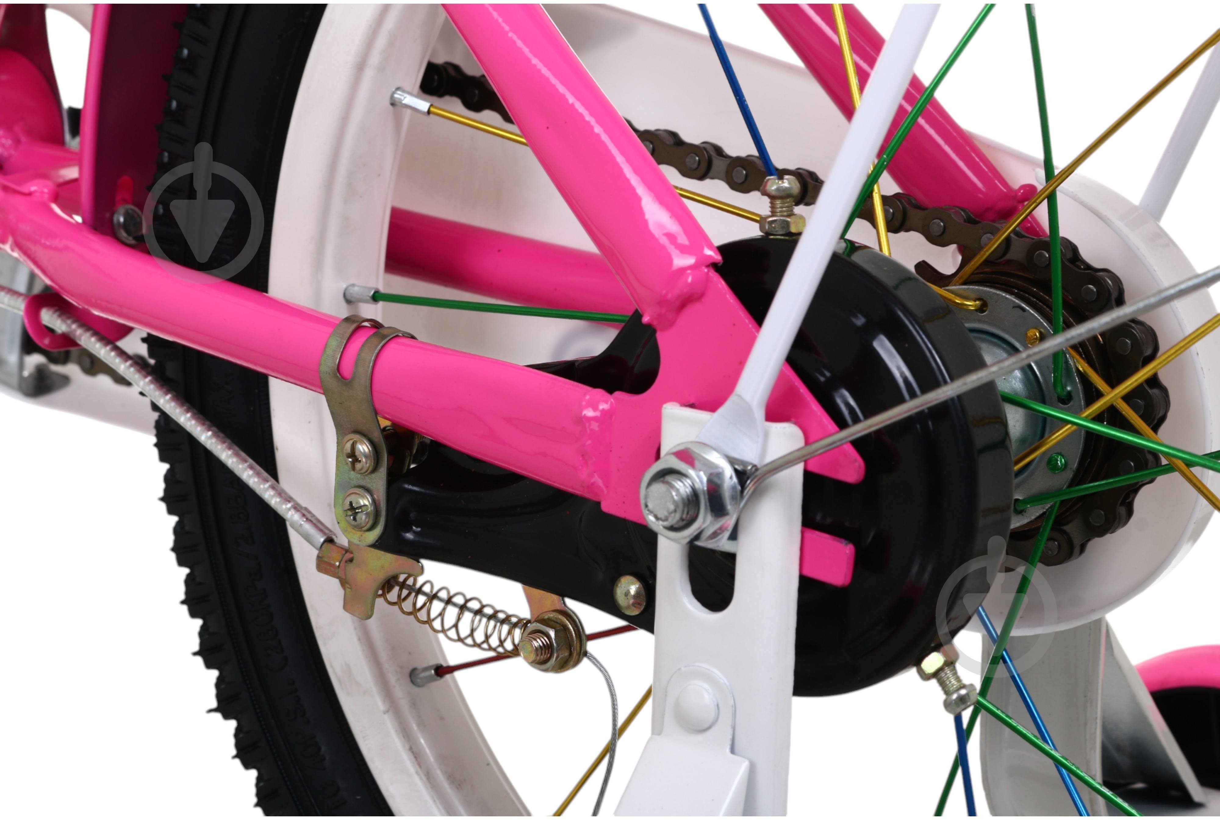 Велосипед дитячий MaxxPro kids 16' KQ-17 рожевий - фото 10