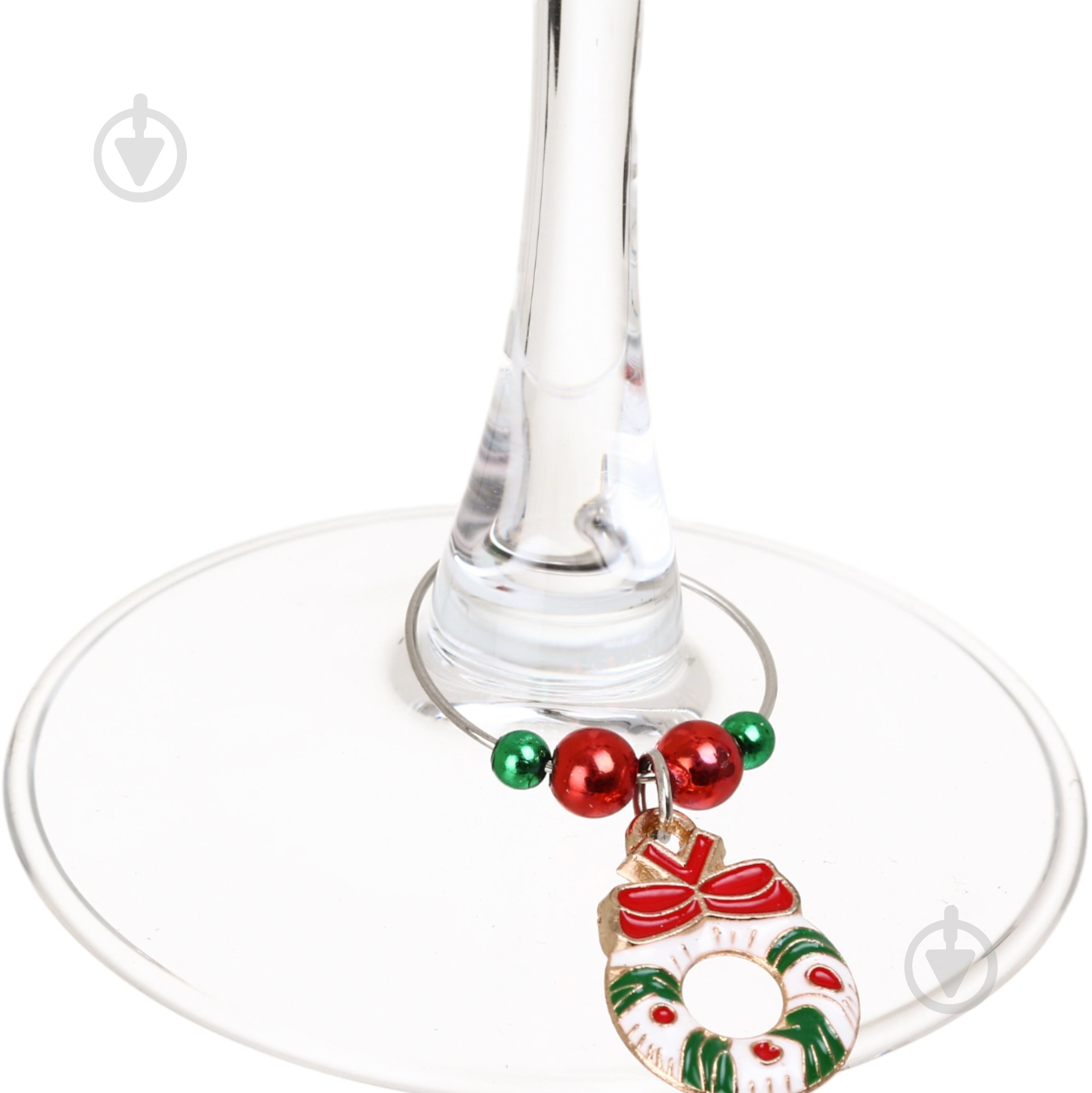 Набор маркеров для бокалов Excellent Houseware Christmas 4x2,5 см 6 шт - фото 9