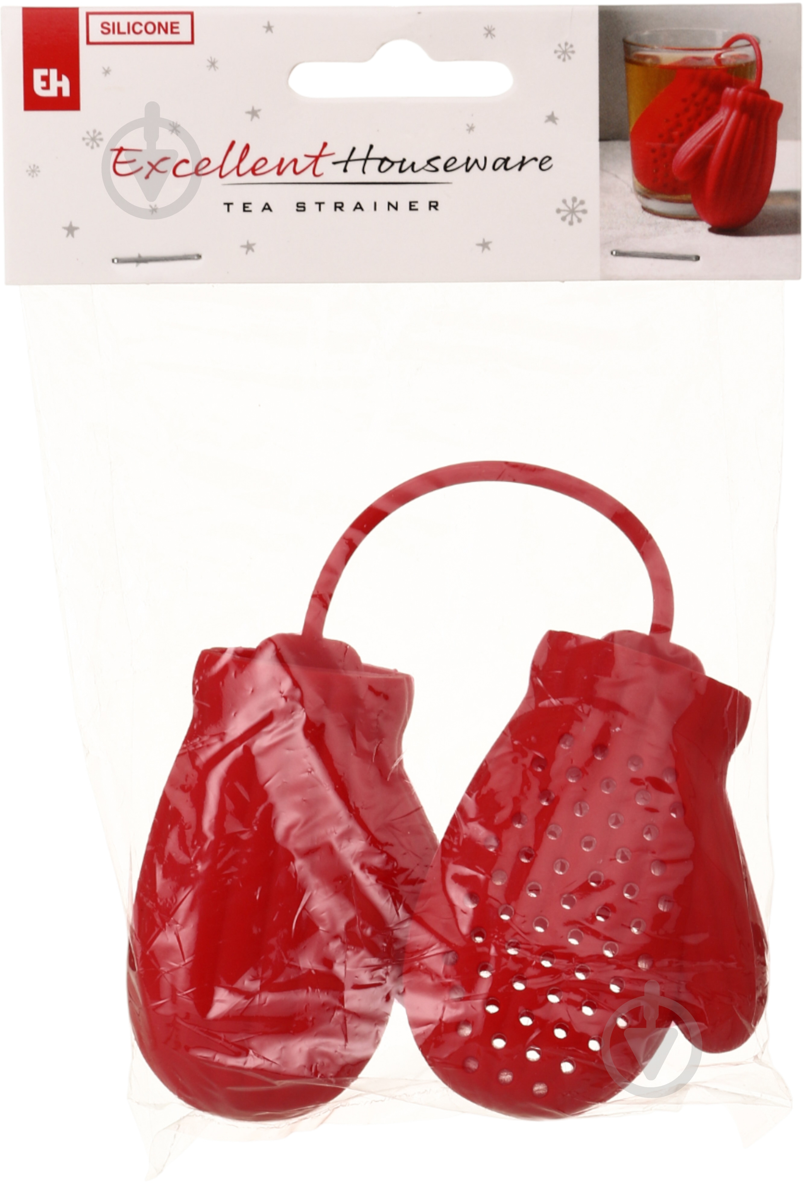 Ситечко для чаю Excellent Houseware New Year's gloves - фото 4 Ситечко для чаю Excellent Houseware New Year's gloves - фото 4