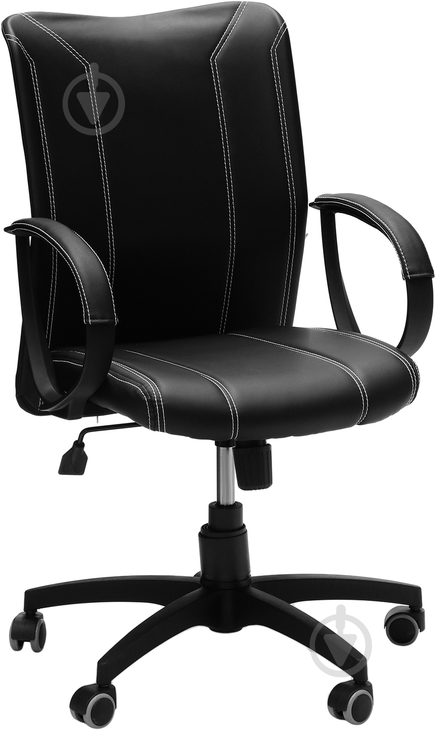 Кресло AMF Art Metal Furniture Лайт LB софт АМФ-8 Неаполь N-20 черный - фото 1