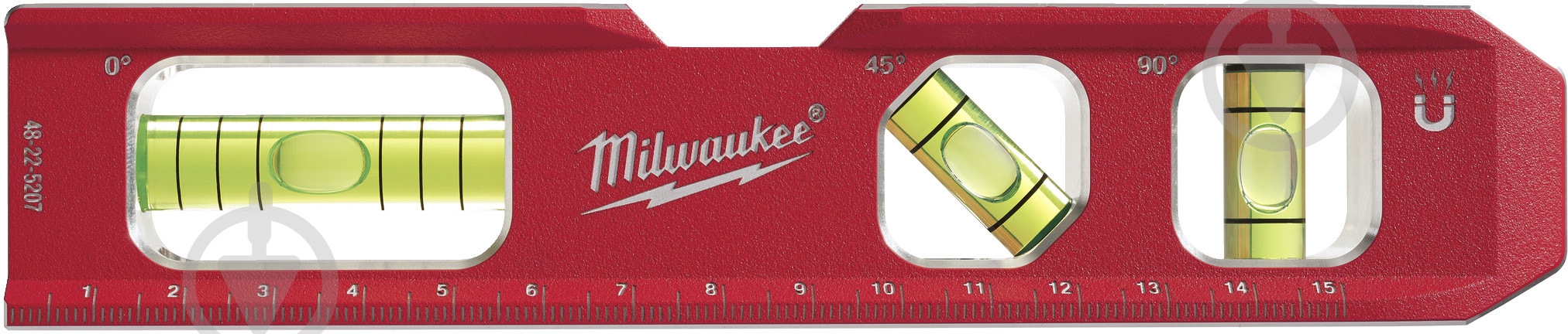 Уровень 17 см Milwaukee Billet Torpedo 4932459097 - фото 1