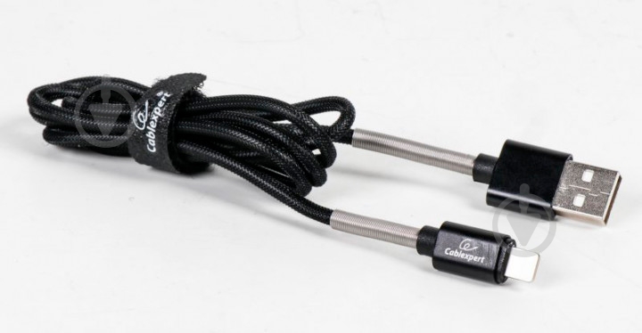 Кабель Cablexpert 1 м чорний (CCPB-L-USB-06BK) - фото 2