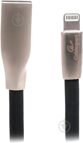 Кабель Cablexpert 1 м чорний (CCPB-L-USB-03BK) - фото 1